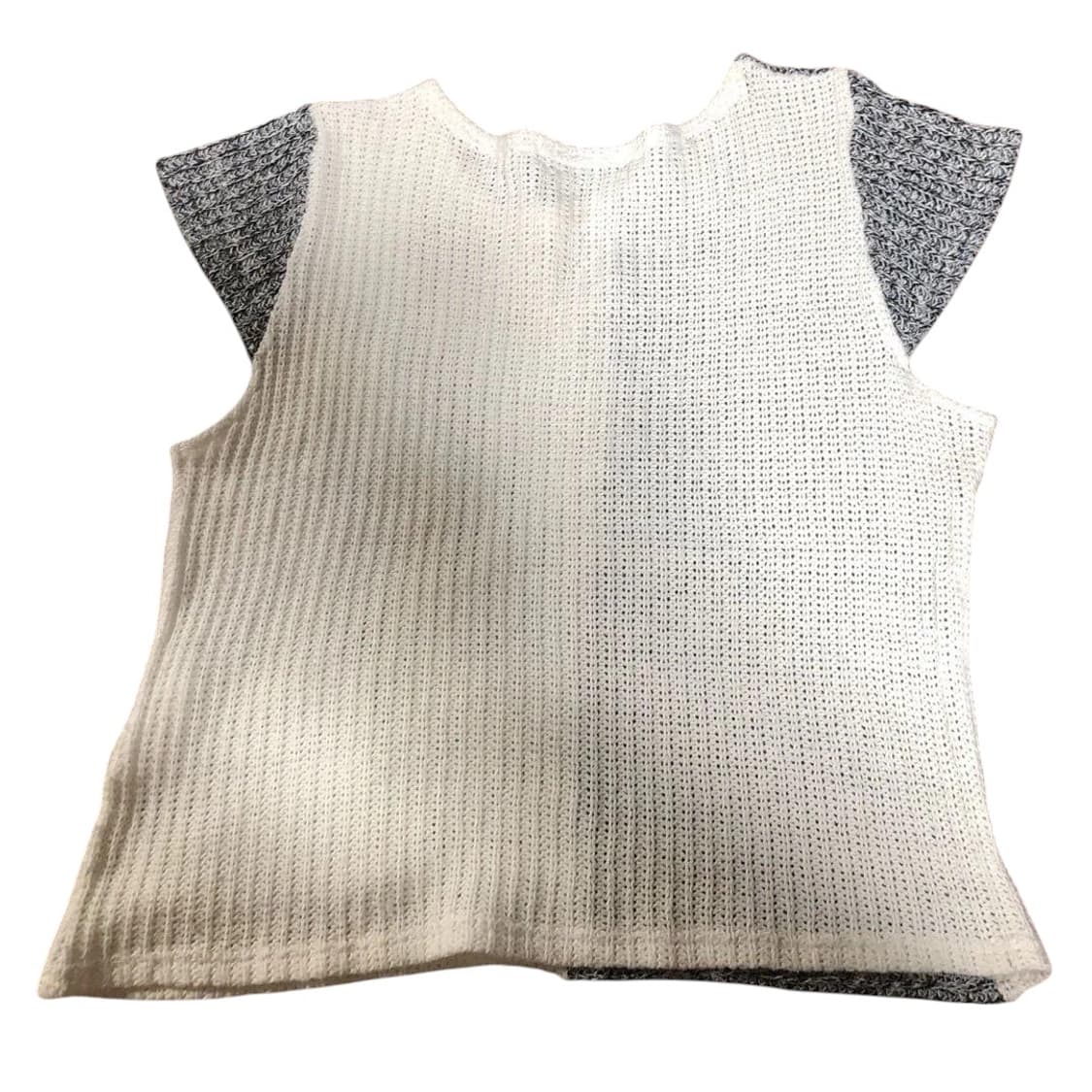 빈티지 패치워크 포켓 버튼 디테일 니트 상품이미지2