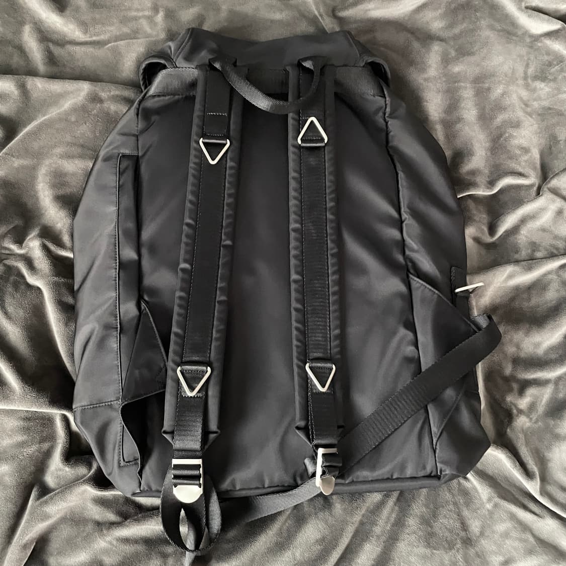 하아카이브 2포켓 나일론 카고 럭색 백팩 상품이미지2