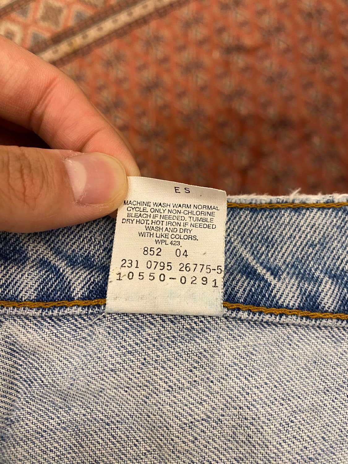 90s USA 빈티지 리바이스 쇼츠 청반바지 26inc 상품이미지9