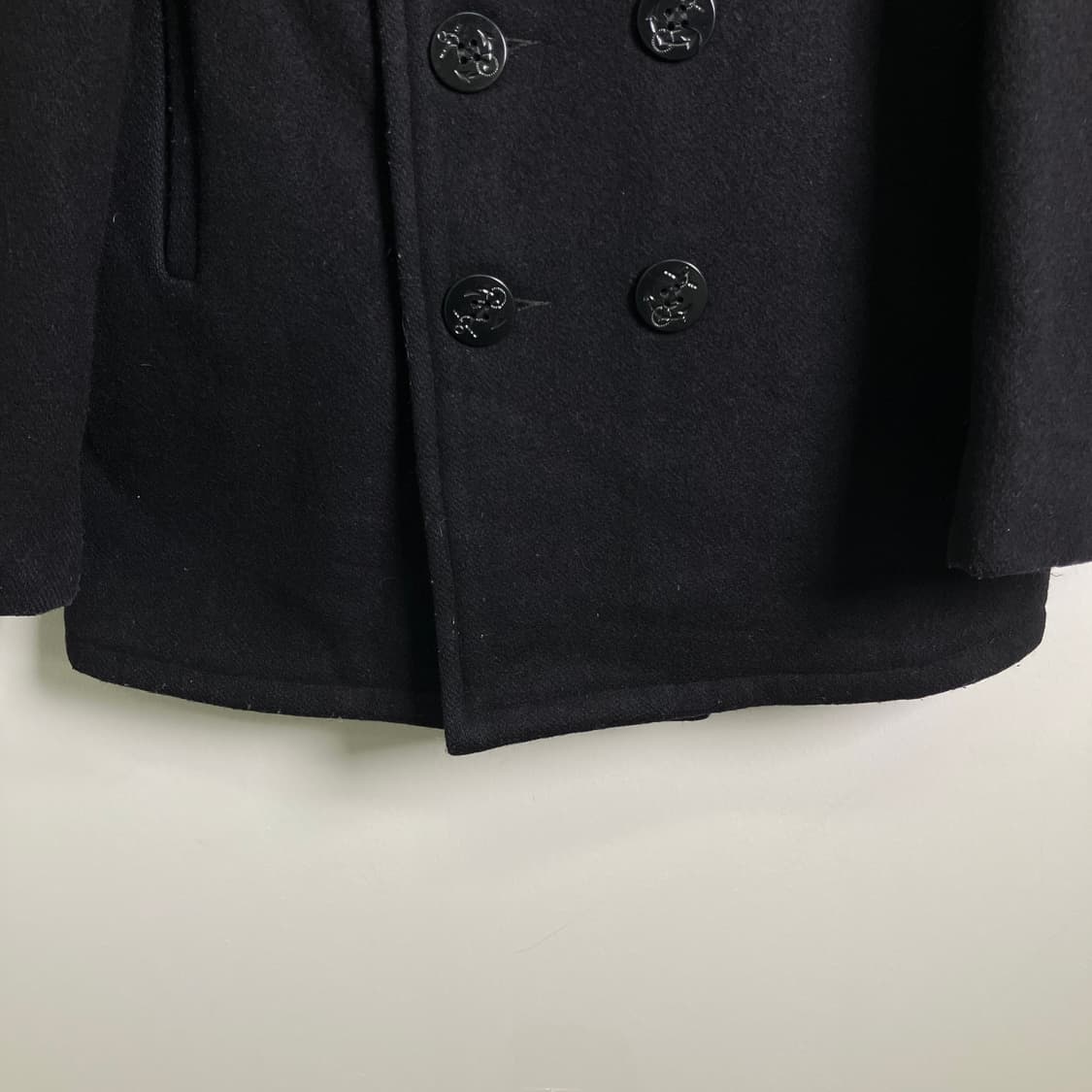 Schott 쇼트 740N 블랙 피코트 36 상품이미지5