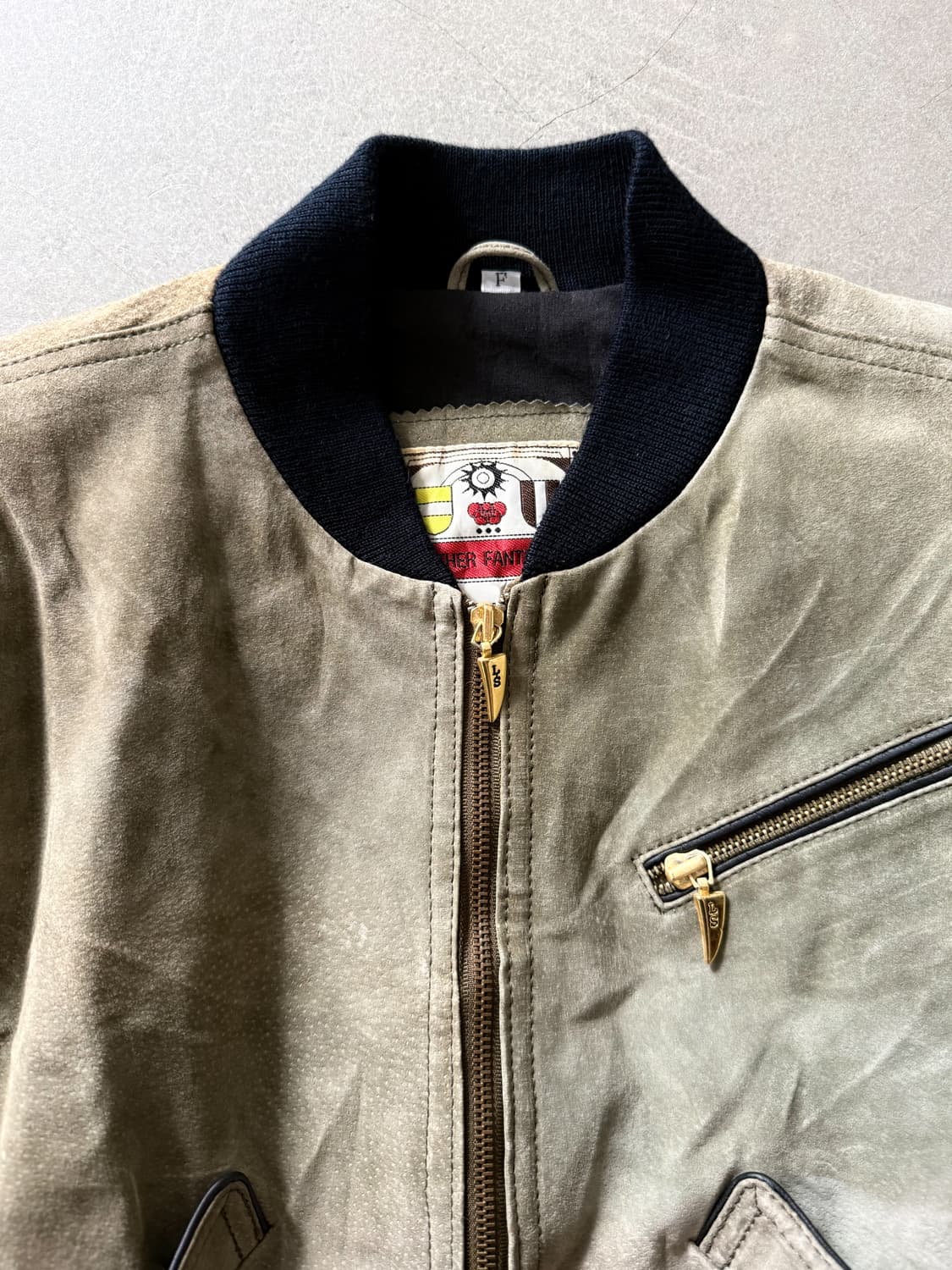 Vintage LEATHER FANTASIES Leather Jacket 상품이미지6