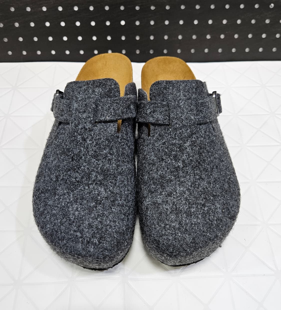 숄(SCHOLL) 펠트 소재 코르크 크로그 샌들 상품이미지1