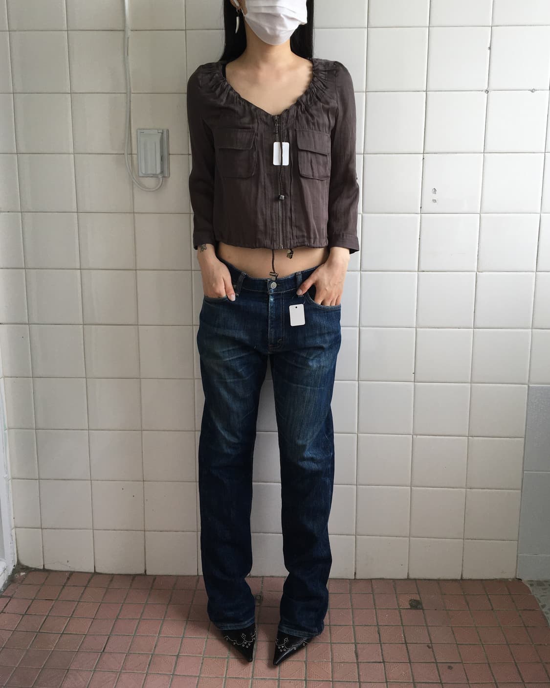 String point pocket jacket 상품이미지5