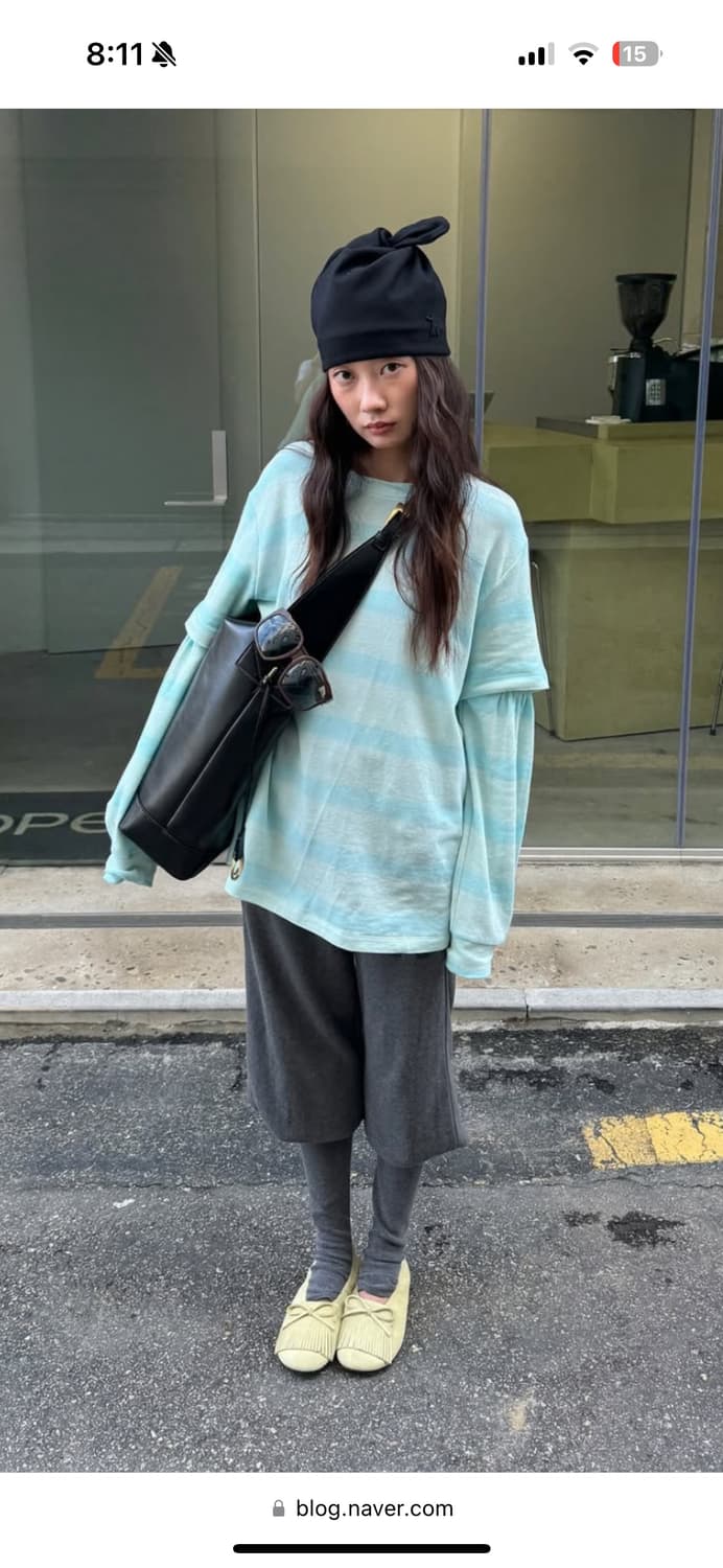 openyy 오픈와이와이 LAYERED KNEE SOCKS PANTS 상품이미지2