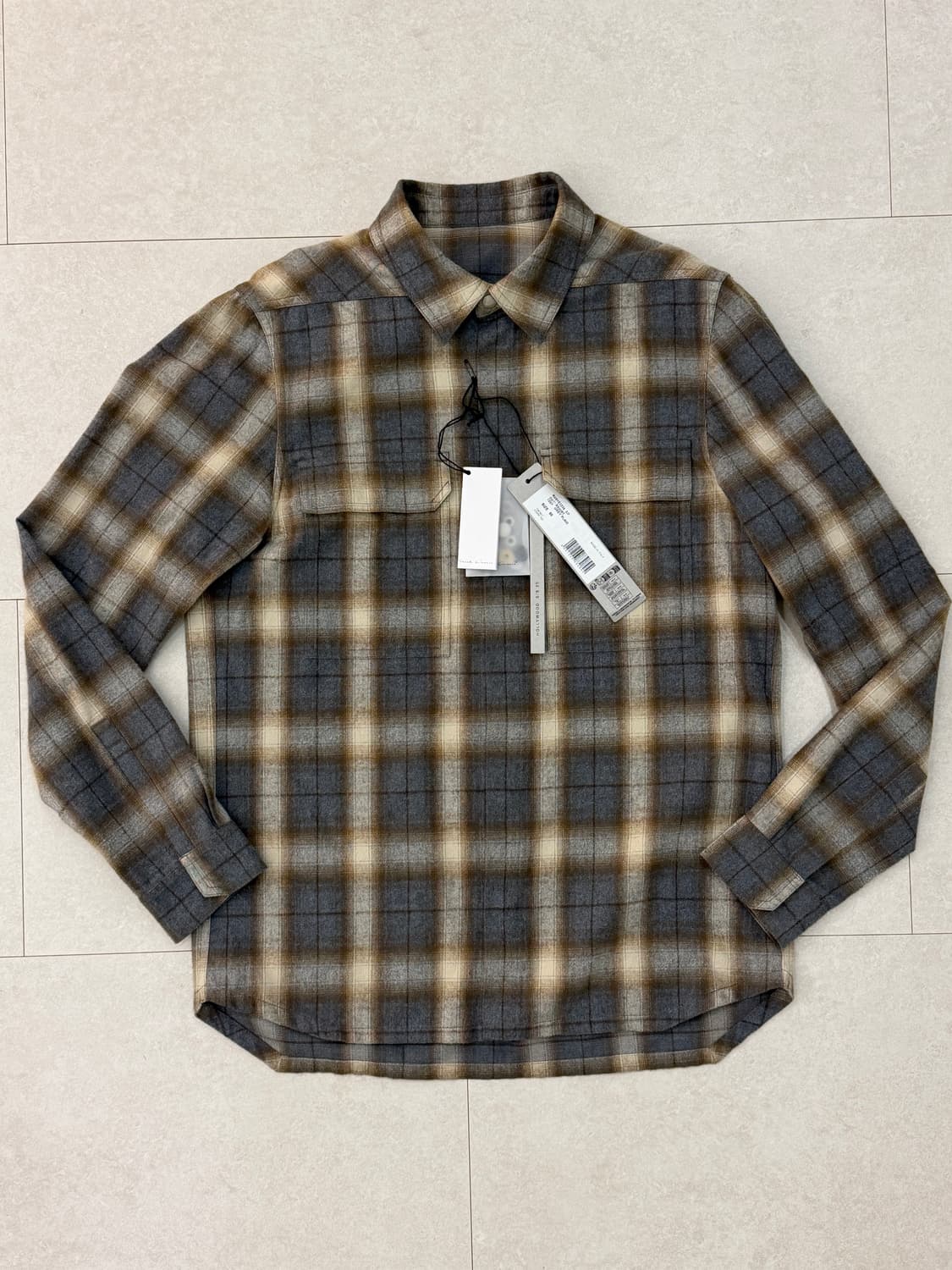 [50] 릭오웬스 25SS 플란넬 상품이미지2