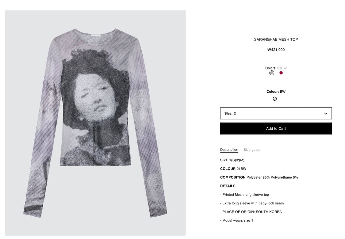 Birrot saranghae mesh top  상품이미지4