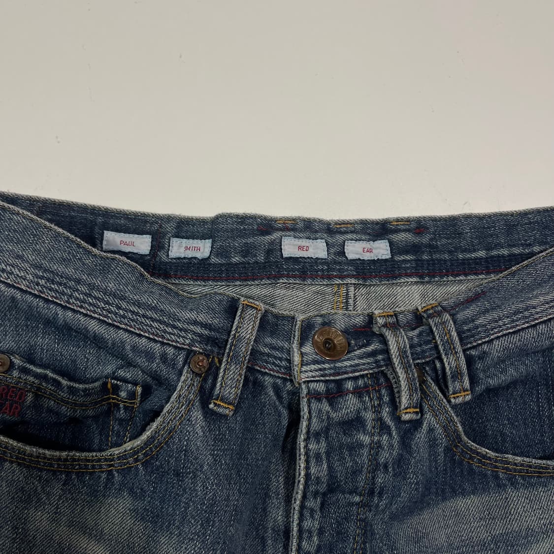 빈티지 레드이어 워크 데님 팬츠 (무료배송) 상품이미지5