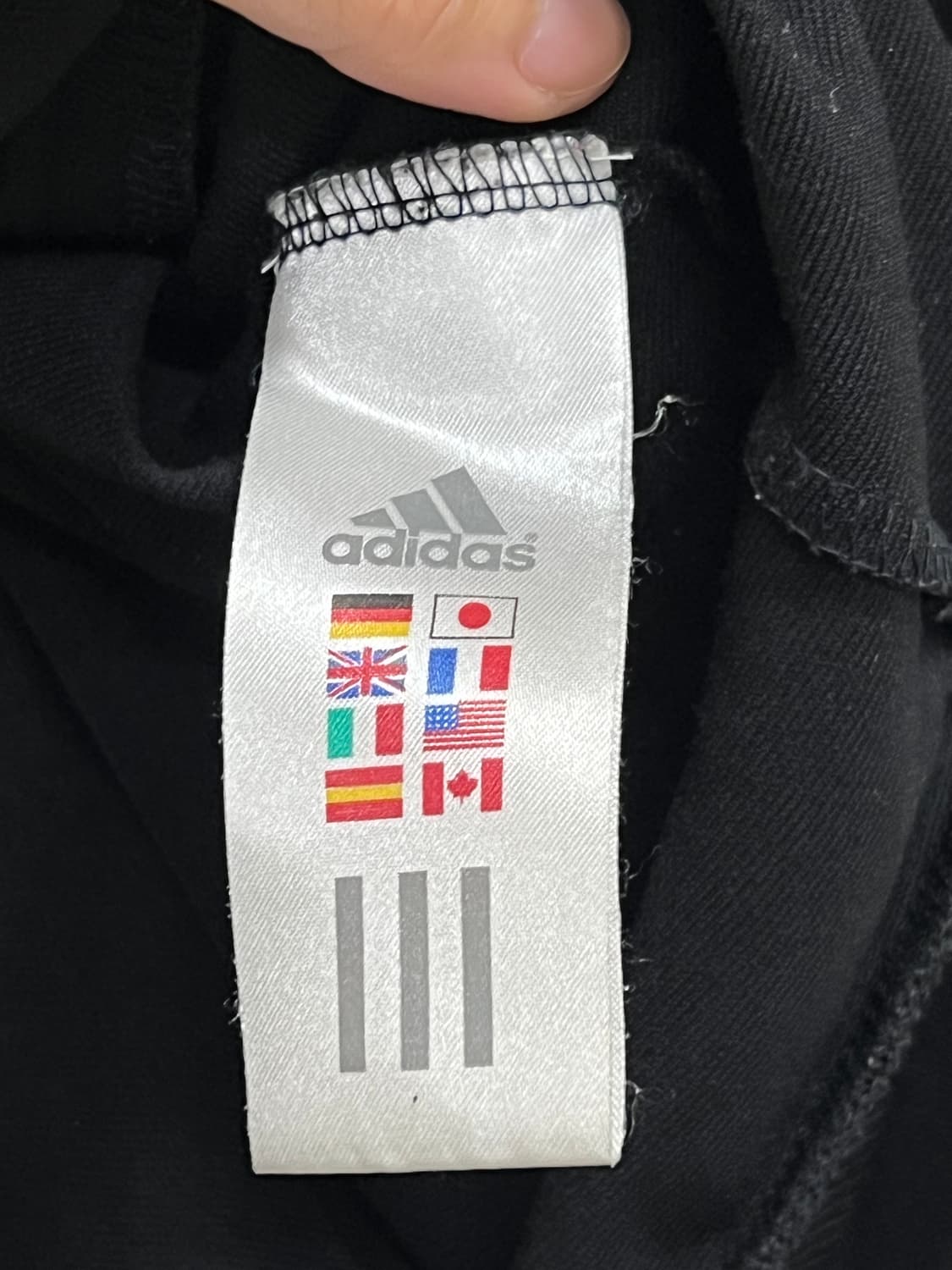 아디다스 올드스쿨 삼선 트랙탑 져지 블랙/골드 상품이미지6