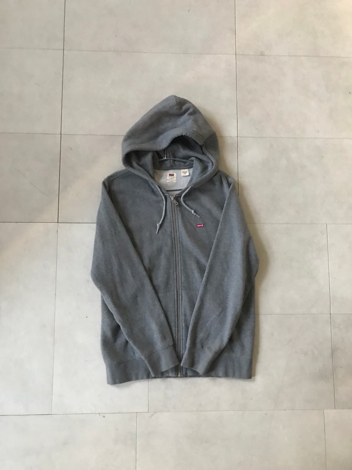 리바이스 그레이 후드집업 상품이미지6