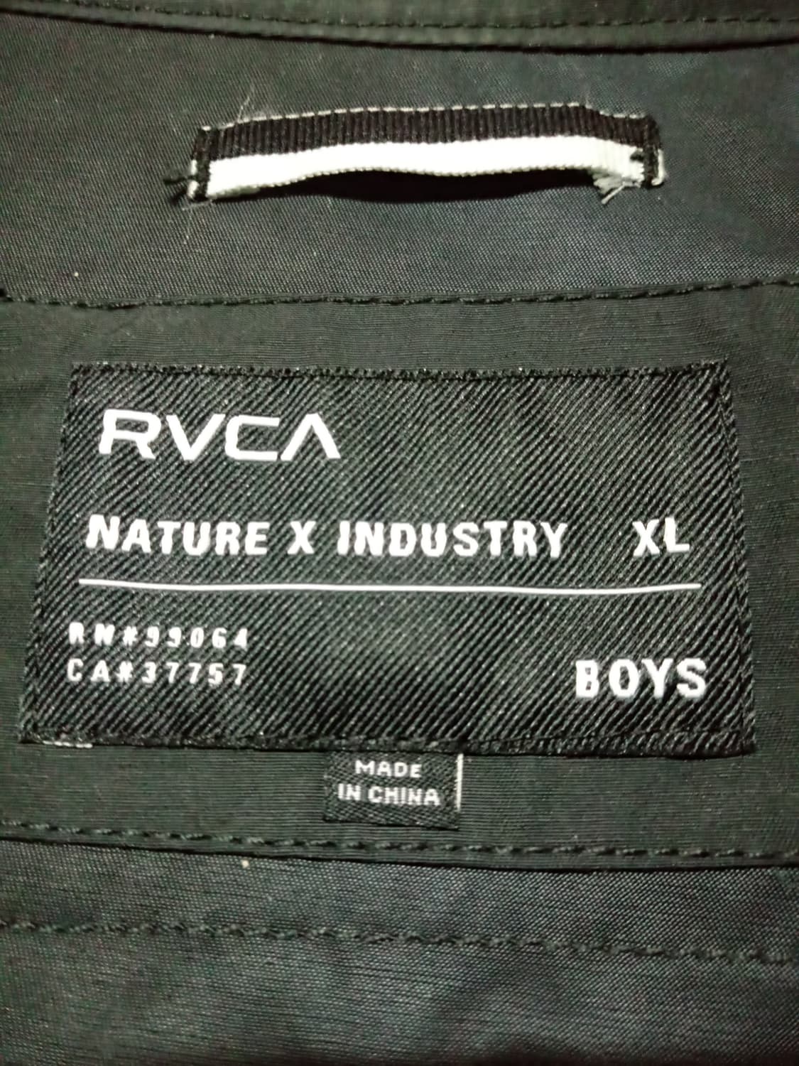 루카 RVCA 간절기 점퍼 상품이미지7