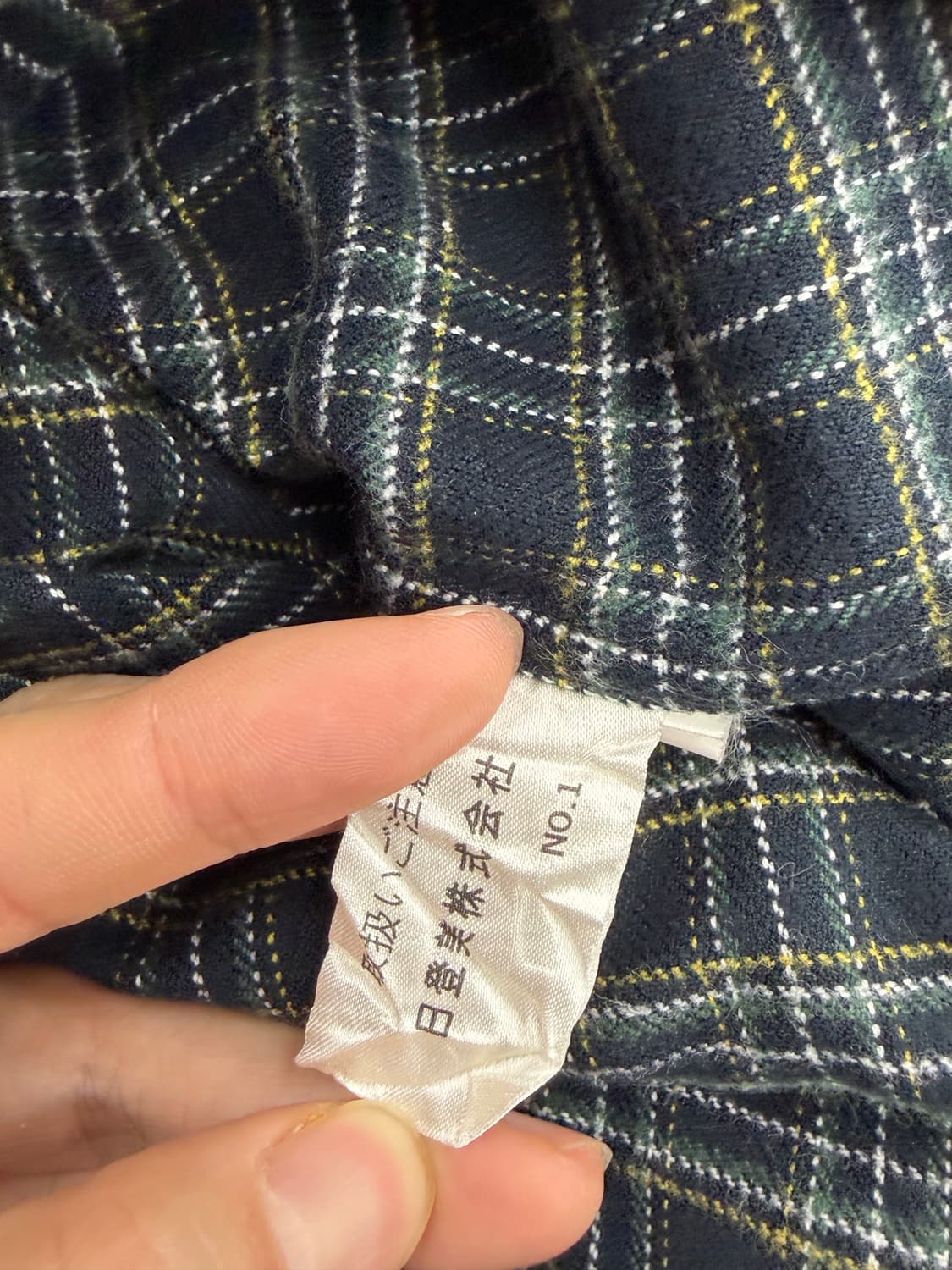 90s 챕스랄프로렌 플란넬 체크셔츠 상품이미지9