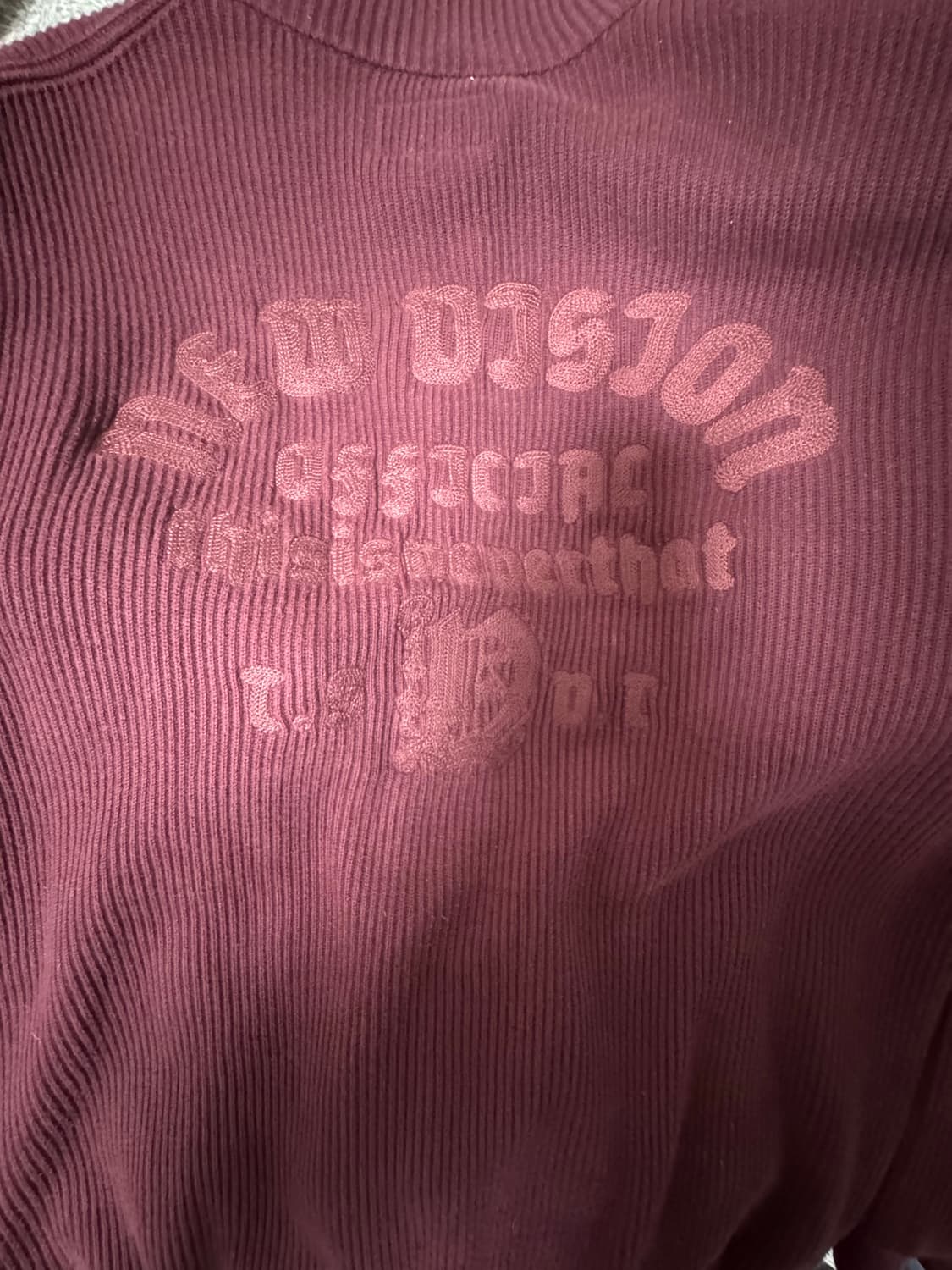 디스이즈네버댓 니트 집업 상품이미지3