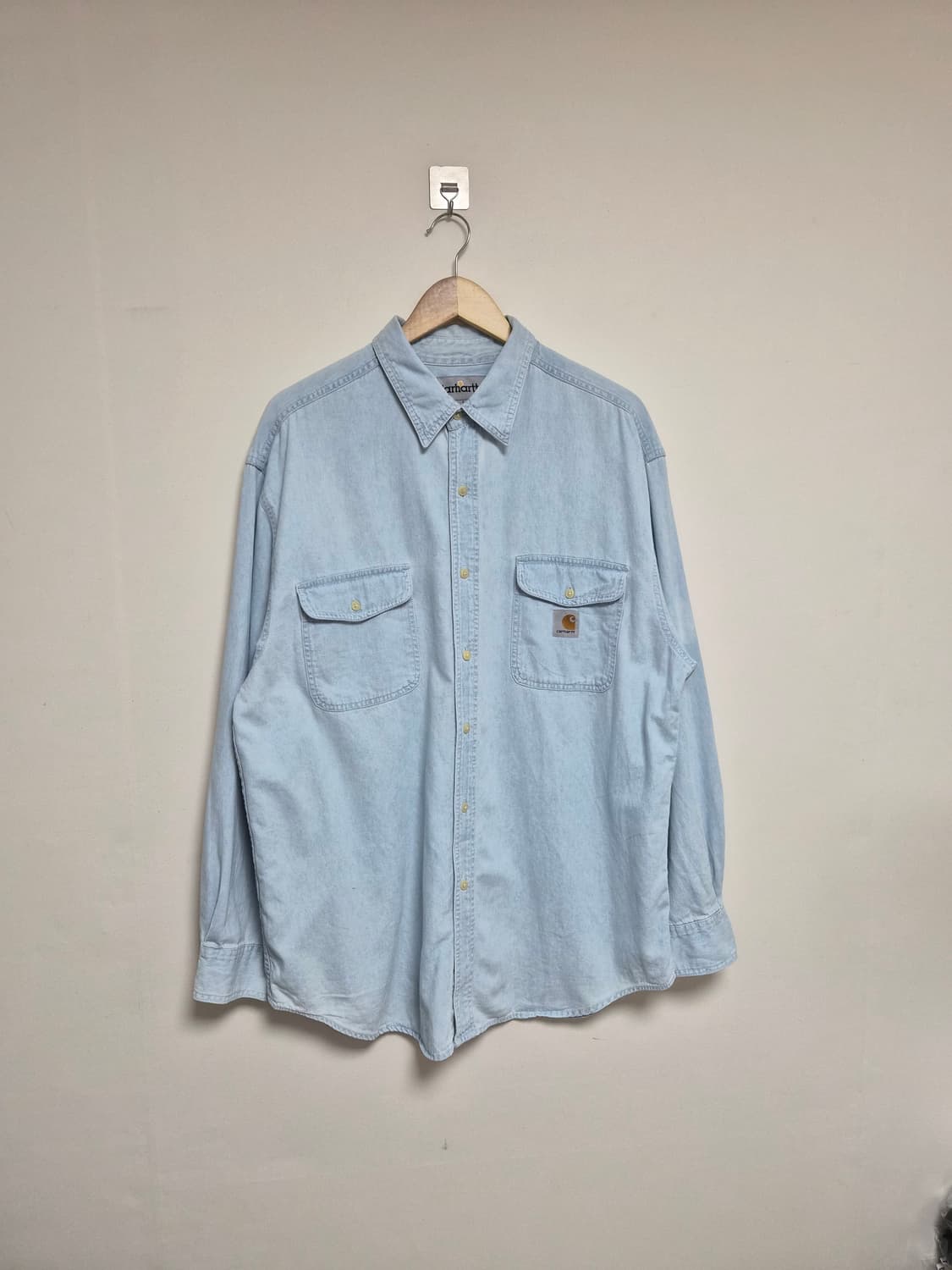 칼하트Carhartt 데님 셔츠 L - S243 상품이미지1