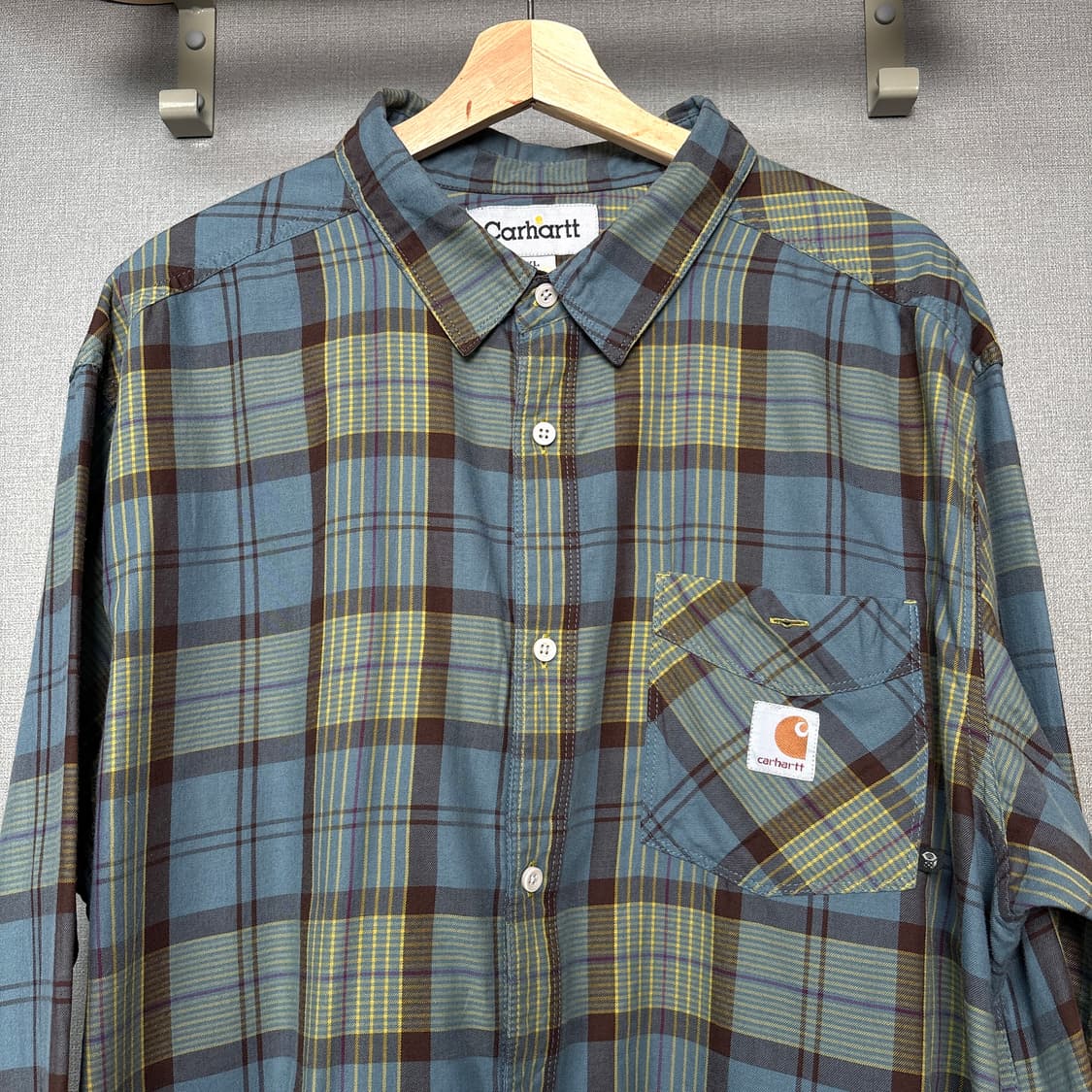 칼하트 체크셔츠 상품이미지3