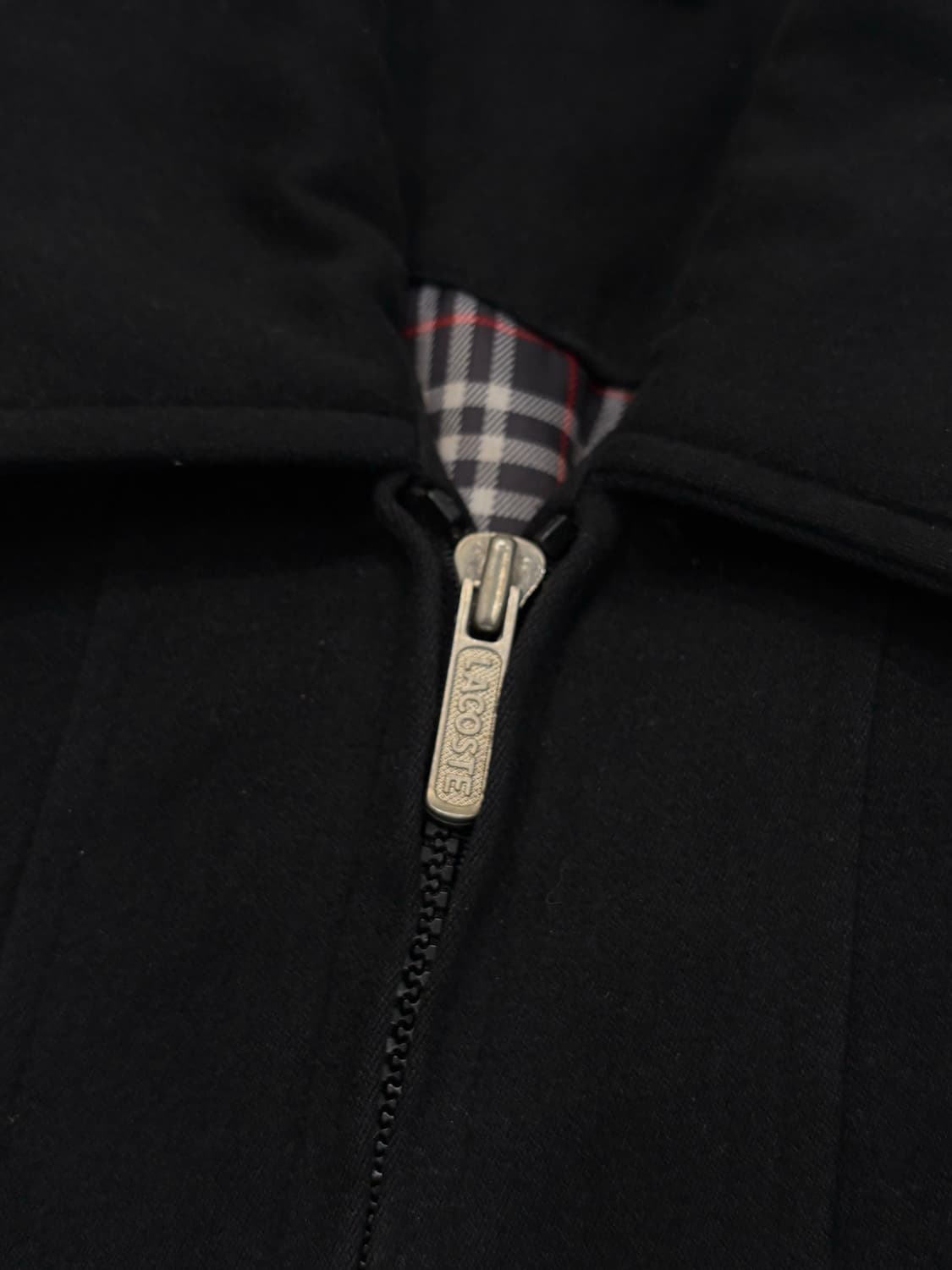 Lacoste 라코스테 오버핏 블랙 모직 자켓 상품이미지5