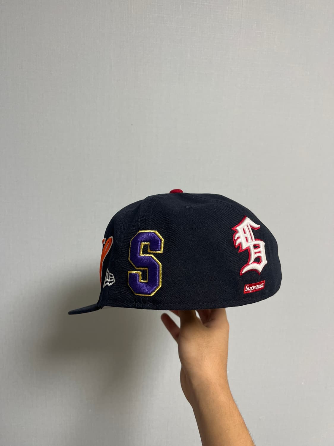 Supreme Multi S Logo New Era Navy 슈프림뉴에라 상품이미지4