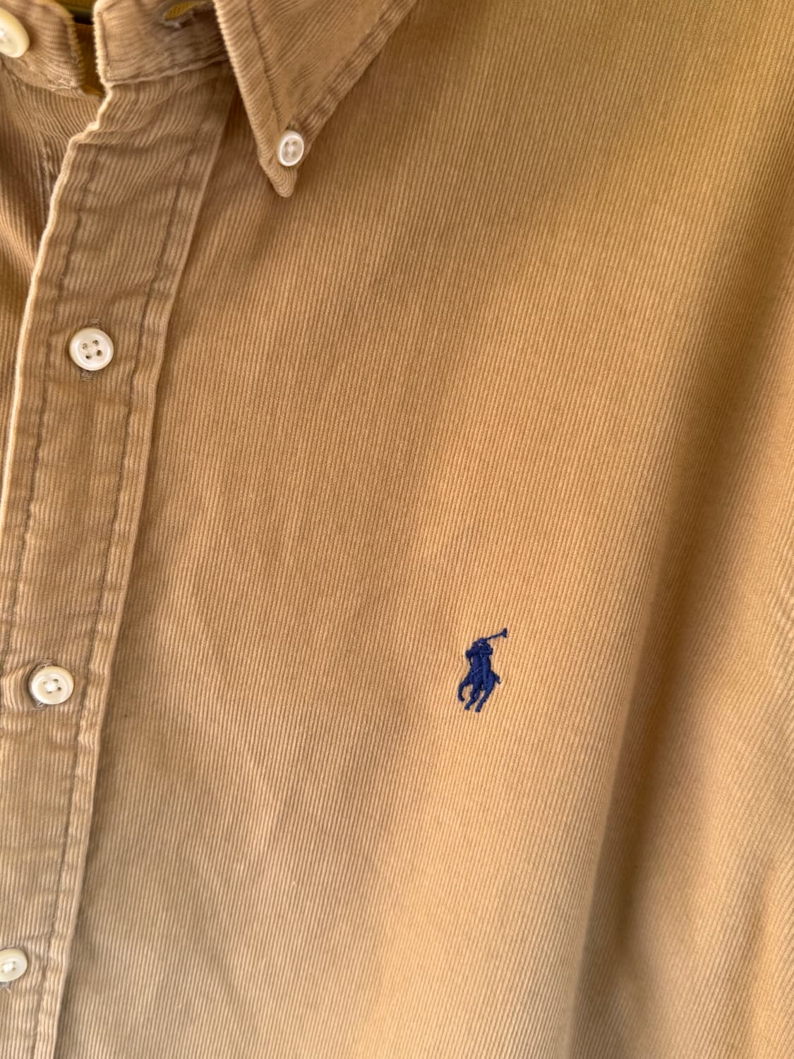 폴로 랄프로렌 코듀로이 옥스포드 셔츠 XL 상품이미지9