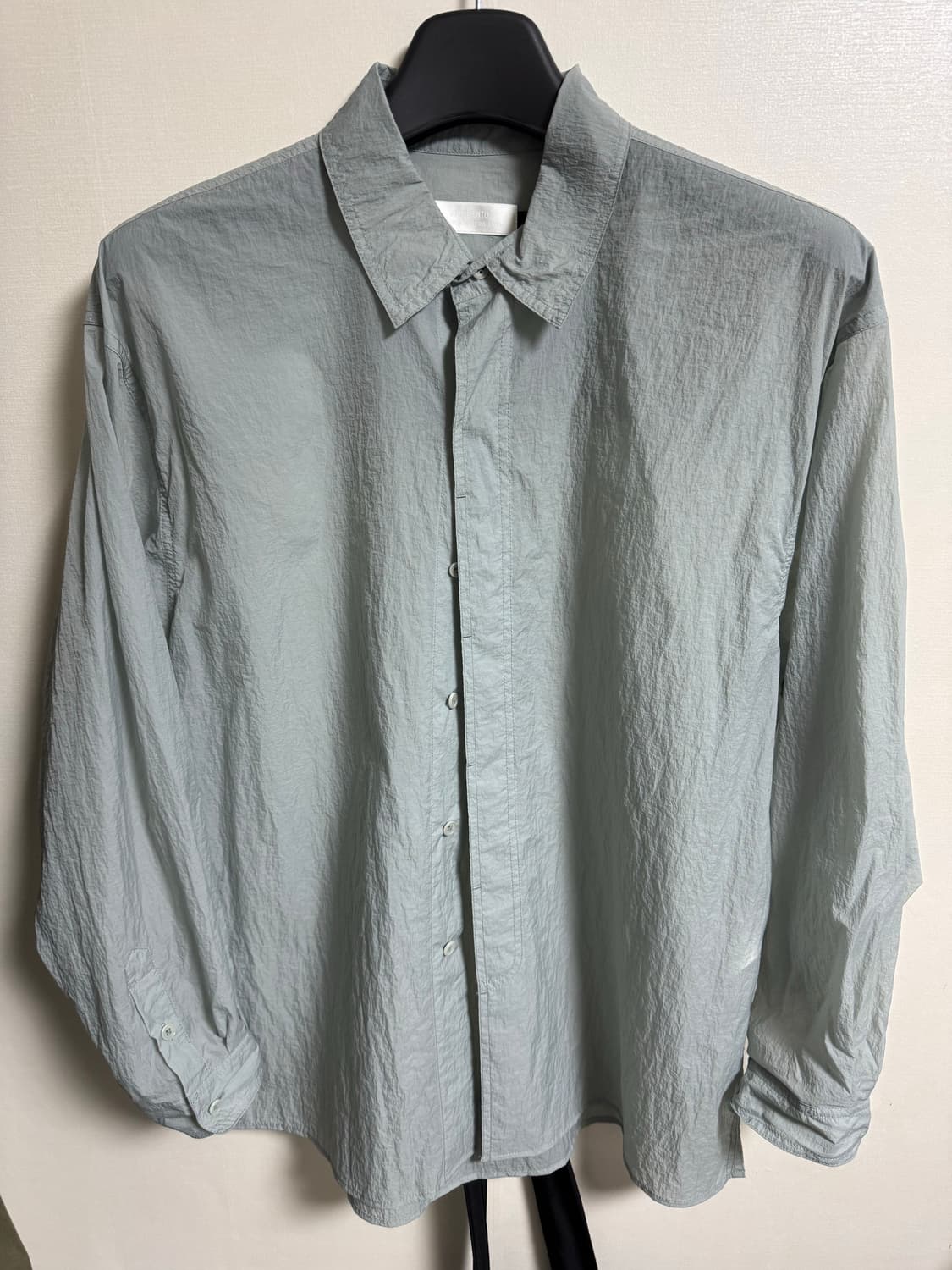 아모멘토(나일론 셔츠)(blue)(M사이즈) 상품이미지1