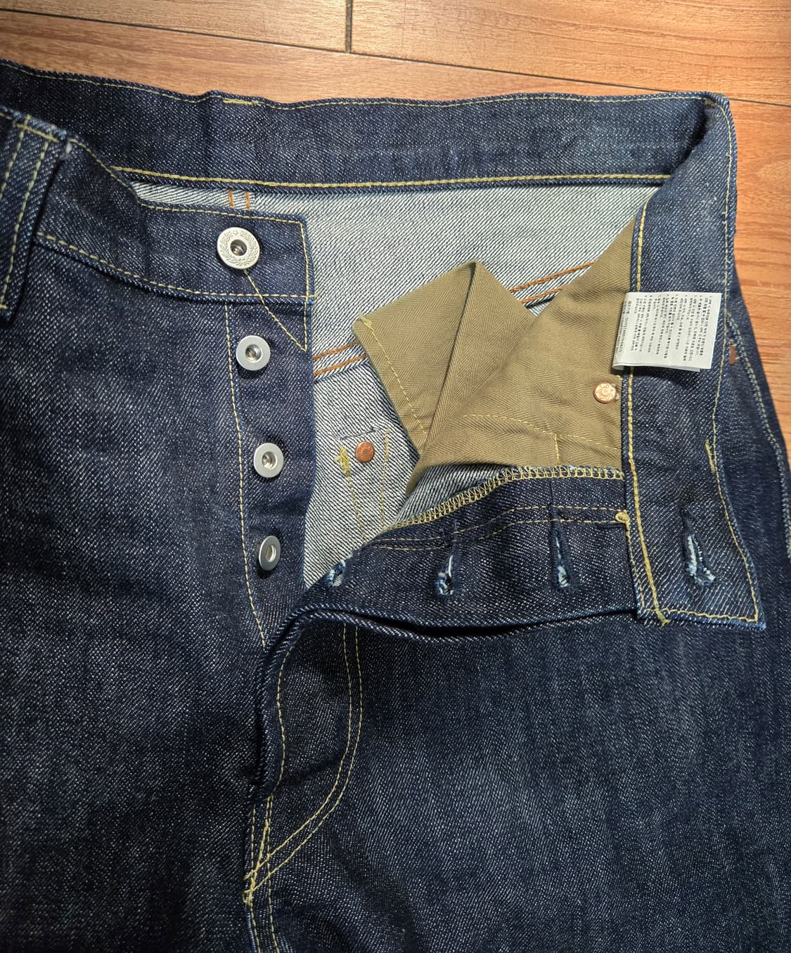 아웃스탠딩 W.W. II SELVEDGE STRAIGHT PANTS 상품이미지2