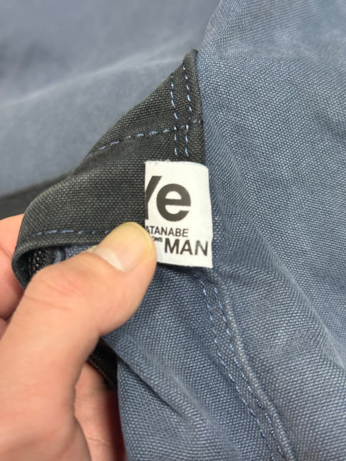 준야 와타나베 초대형 이중 배색 백팩 가방 상품이미지4