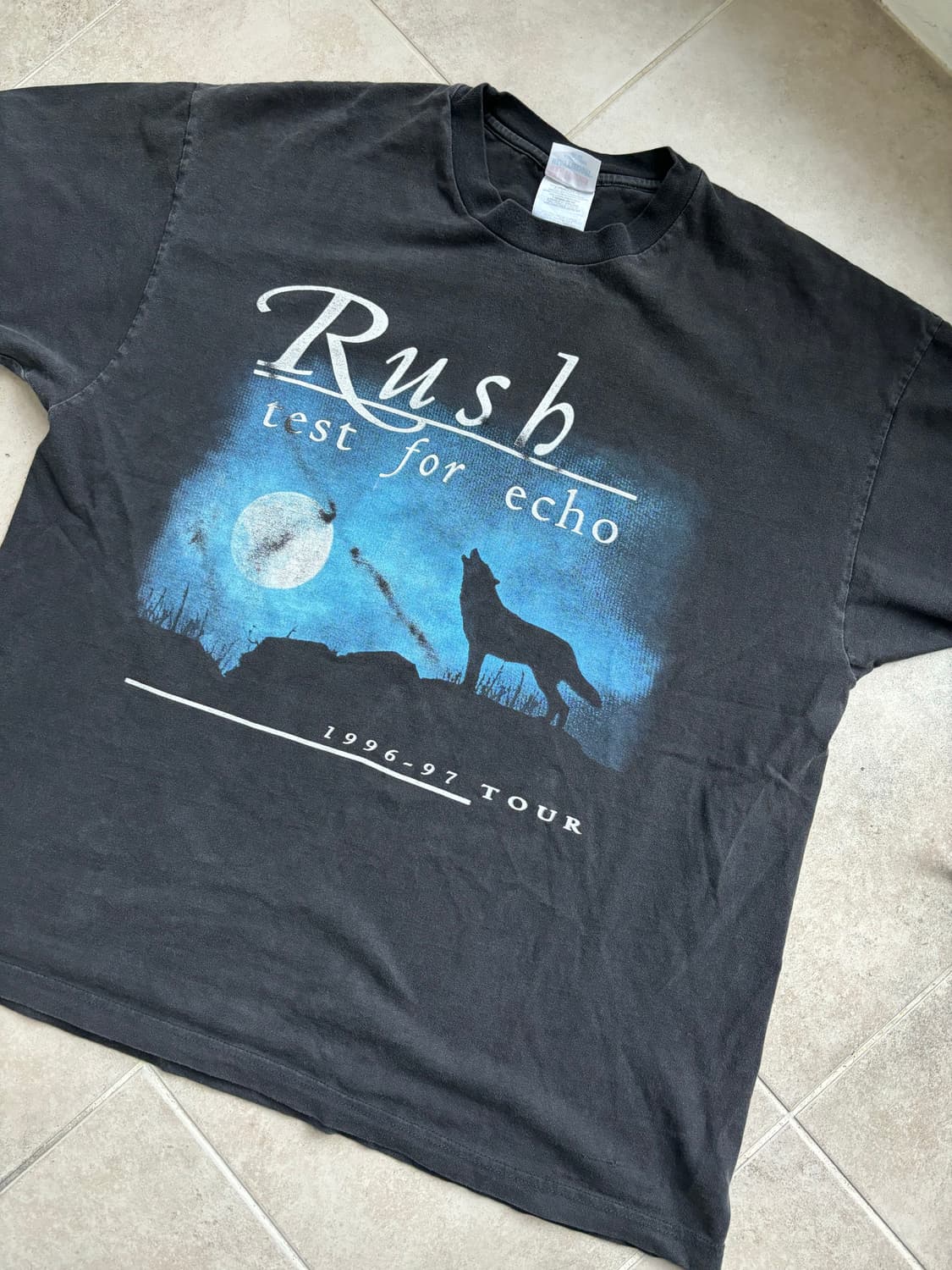 90s 빈티지밴드티 러쉬 투어티셔츠 상품이미지1