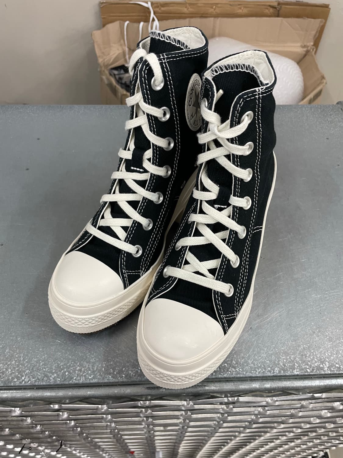 컨버스 척 70 디 럭스 힐 블랙 235 (gr-4253) 상품이미지2