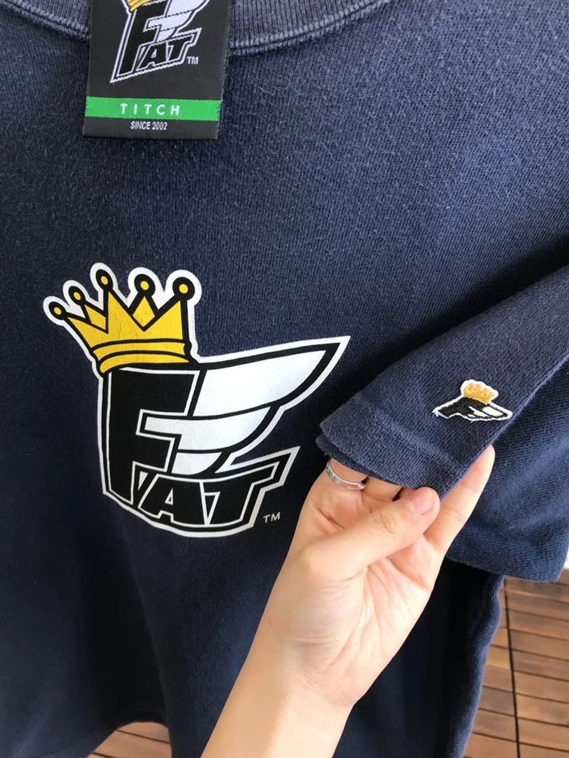 FAT TITCH Crown Logo Tee 상품이미지6