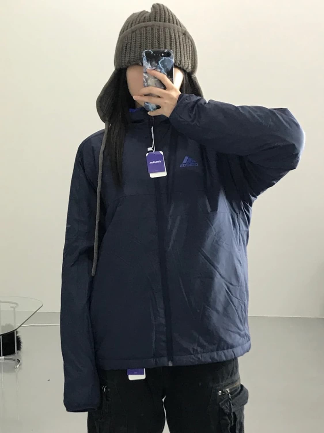 아디다스 네이비 윈드 자켓 상품이미지1