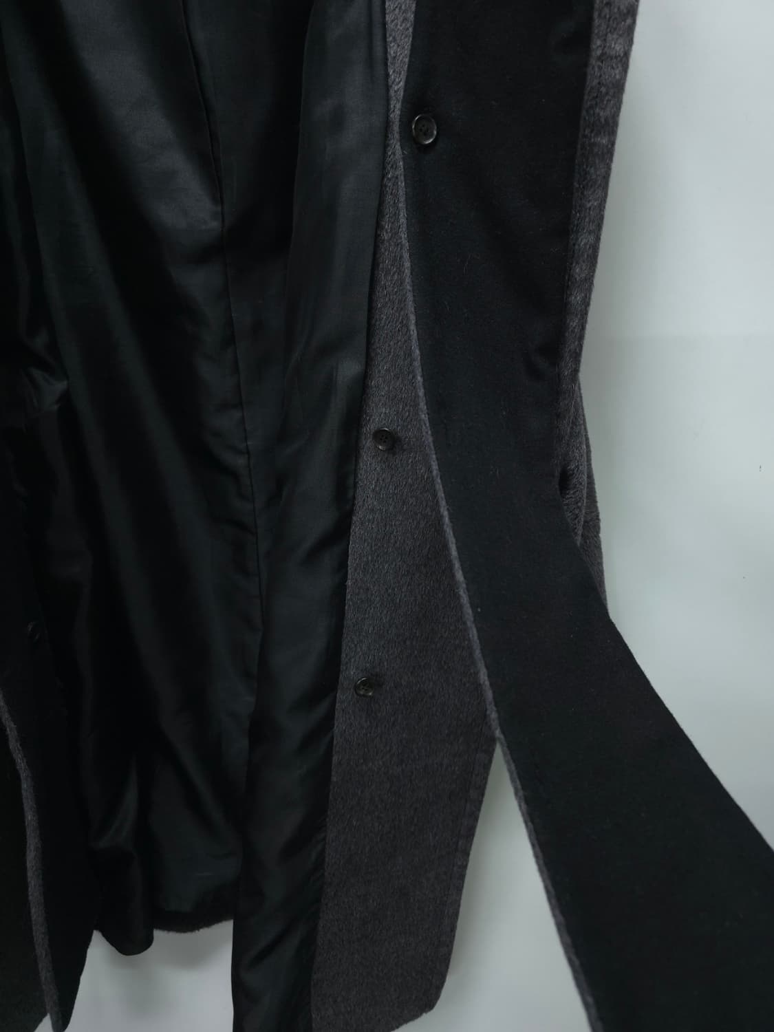 타임 여성 포스트모던 울,알파카 루즈핏 후드 코트 상품이미지7