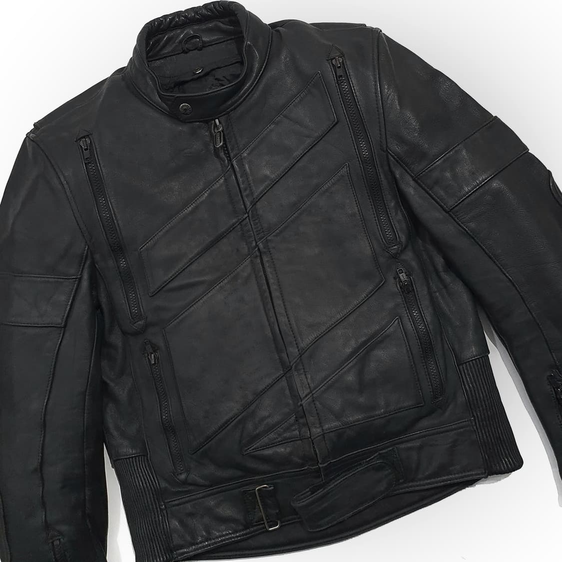 80s fieldsheer uk 모터사이클 가죽 자켓 (100~105) 상품이미지3