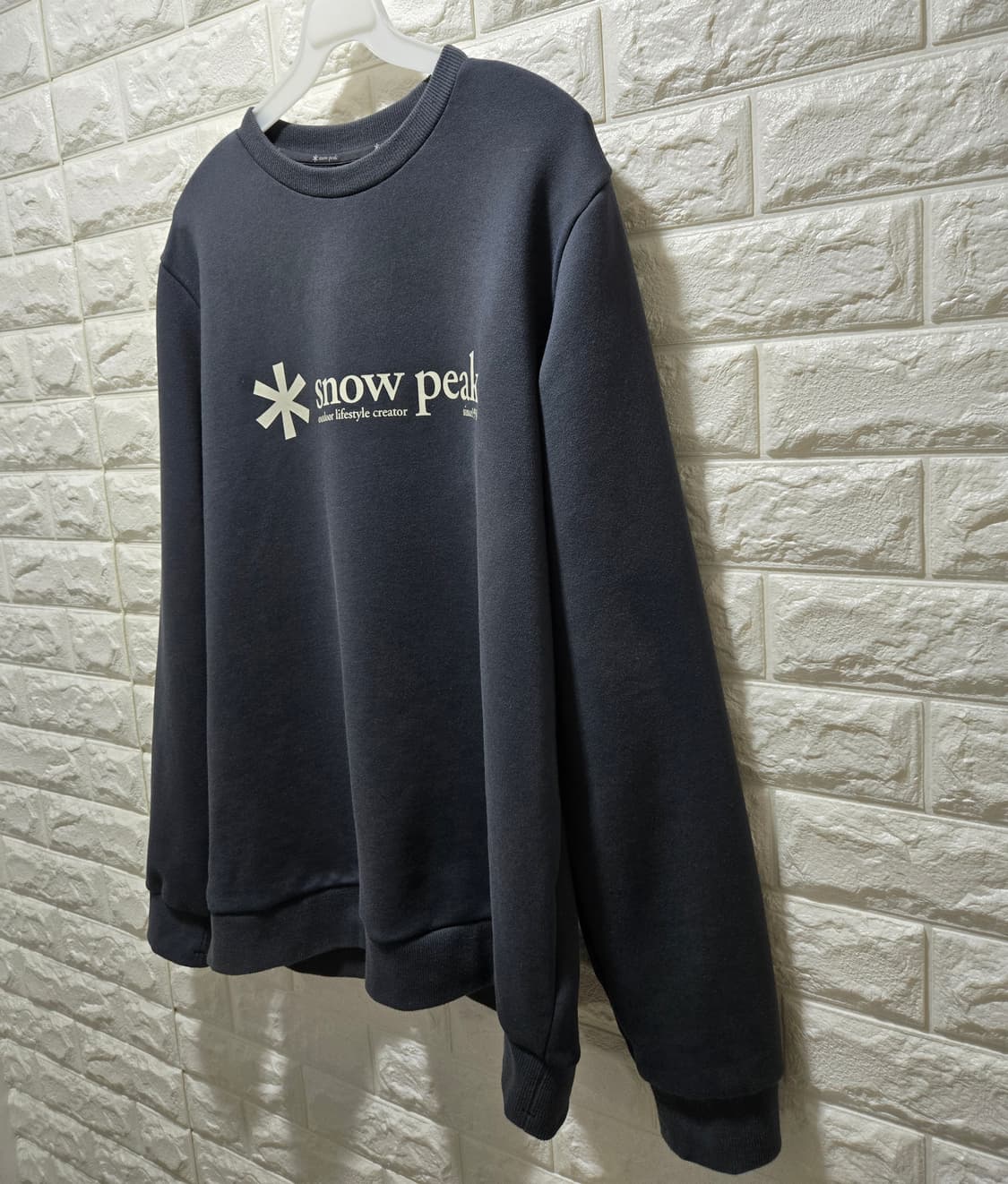 스노우피크 맨투맨 크루넥 스웨트셔츠 105 상품이미지3