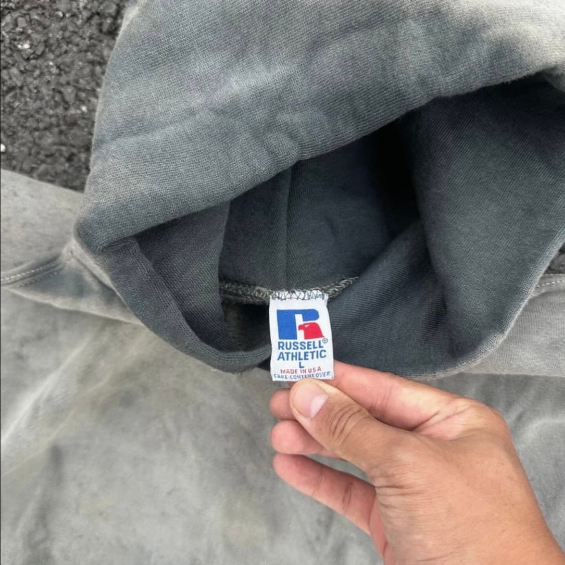 빈티지 러셀 에슬레틱 90s hoodie 상품이미지3