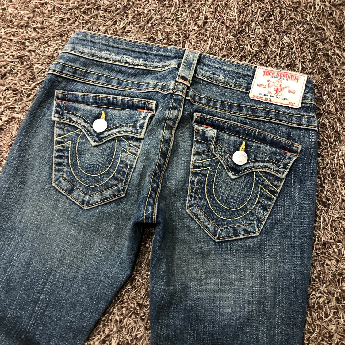 트루릴리전 BILLY 빌리 워싱 디스 데님 팬츠 상품이미지5