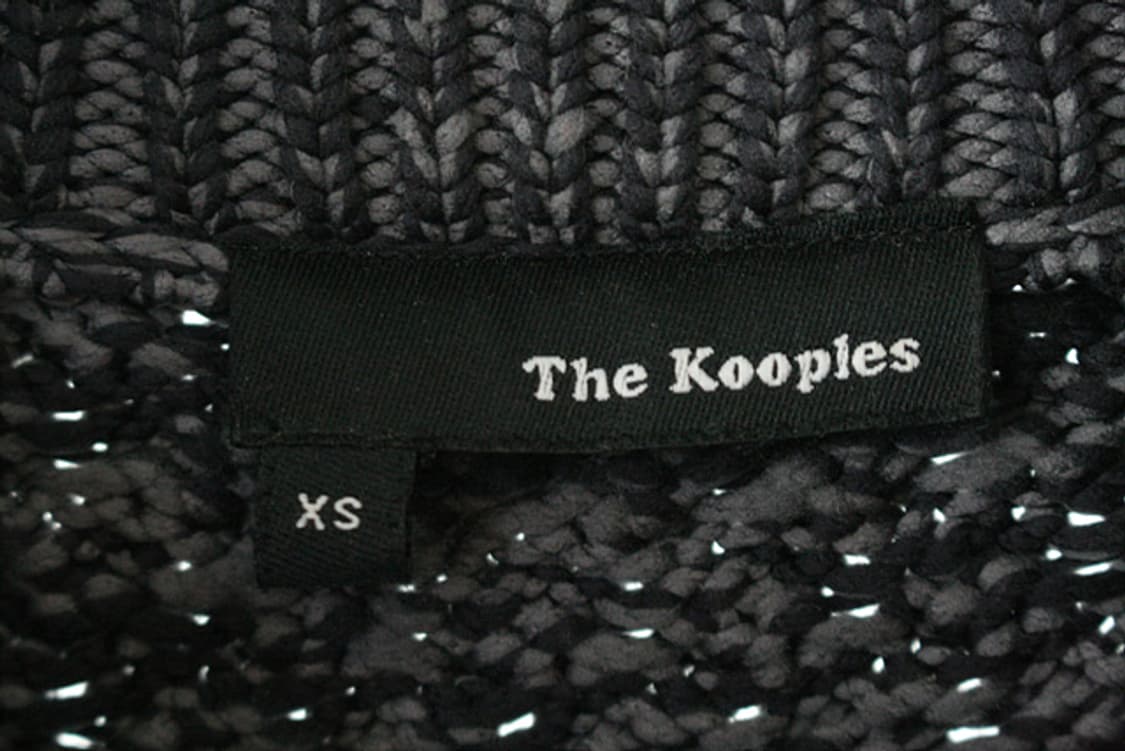 The kooples 더 쿠플스 그레이 믹스 니트 스웨터 상품이미지8