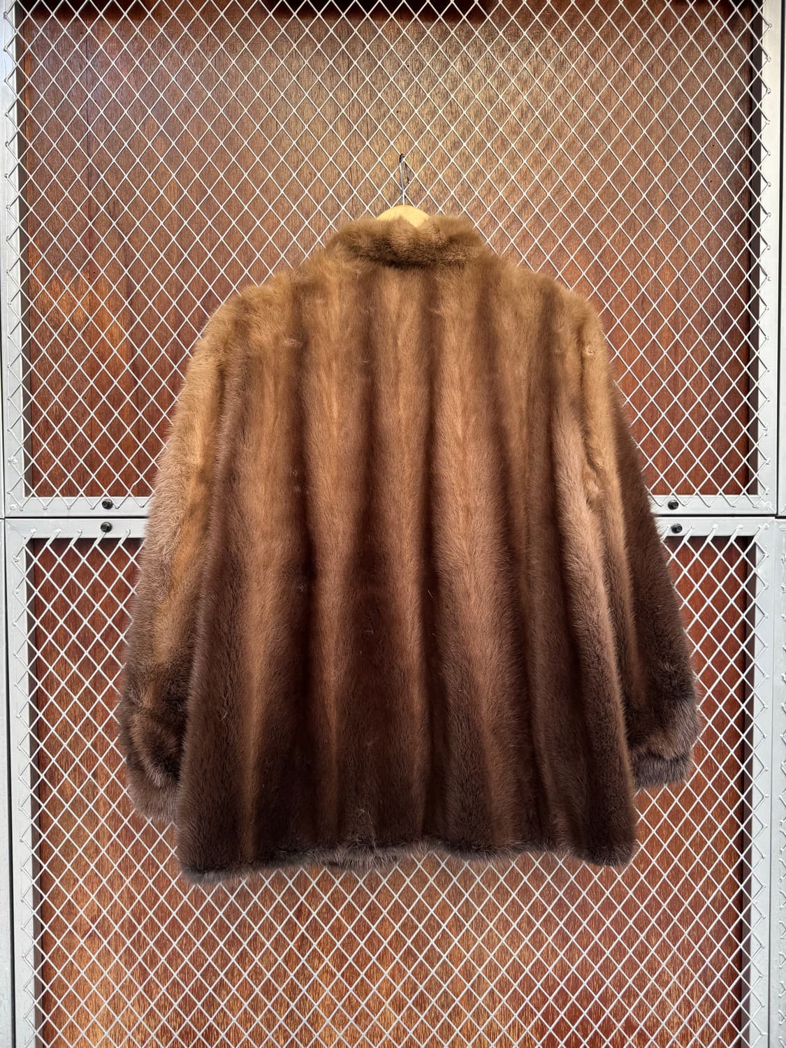 빈티지 브라운 밍크 퍼 코트 자켓 상품이미지4