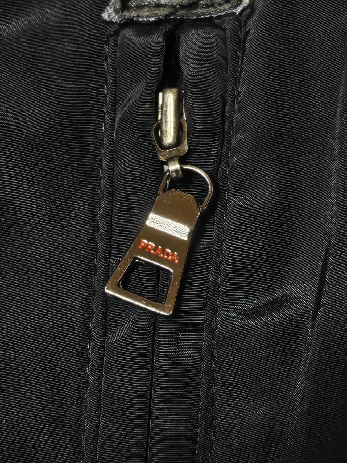 프라다 퍼 야상 패딩자켓 블랙 상품이미지7