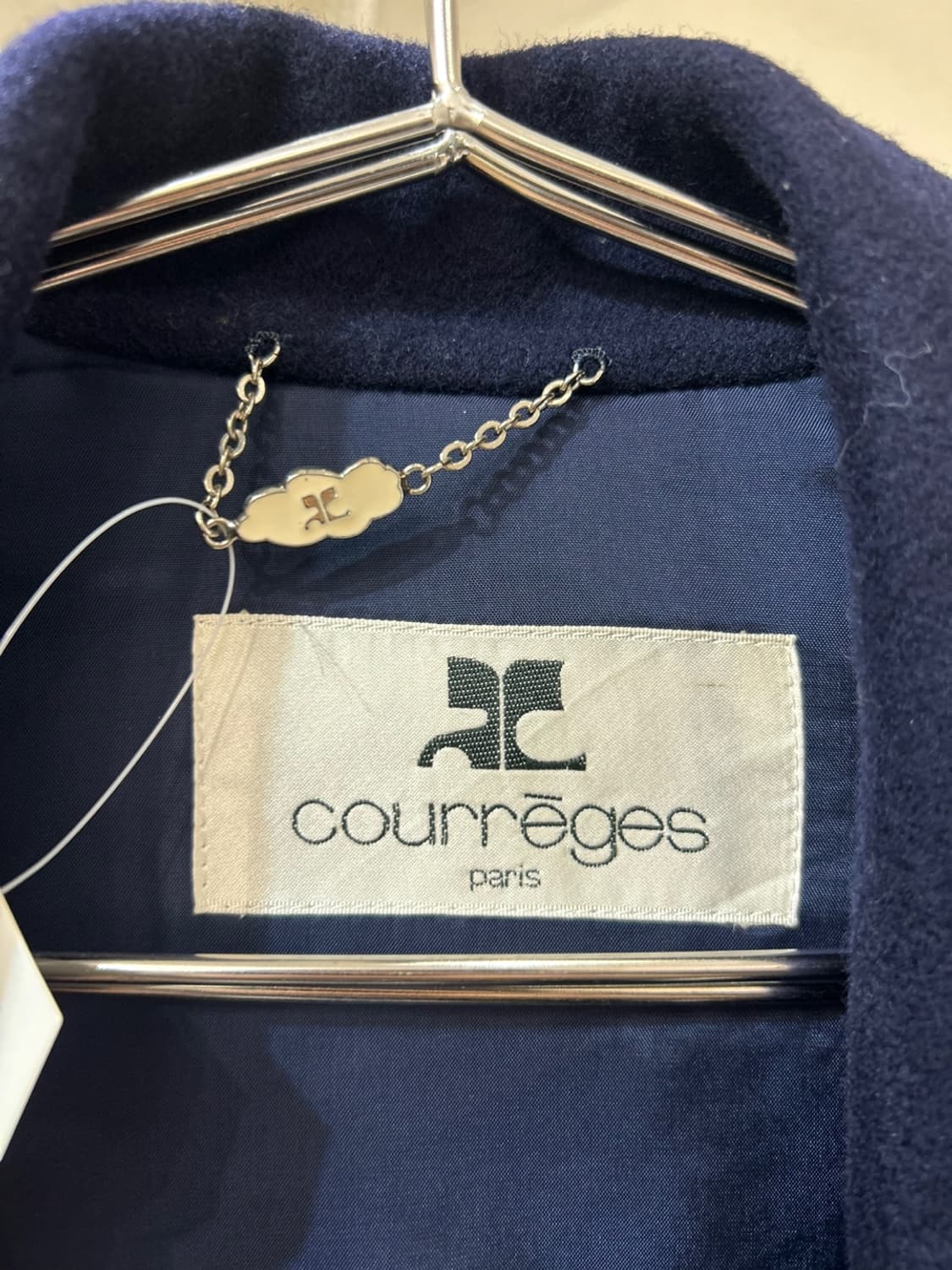 꾸레쥬 울 코트 상품이미지3