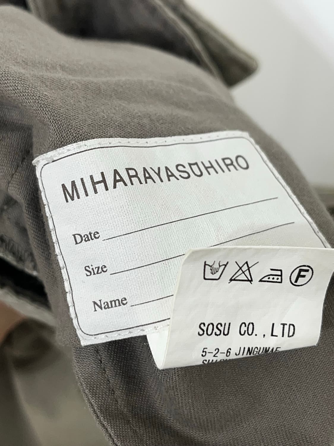 MIHARA YASUHIRO boots cut pants  상품이미지7