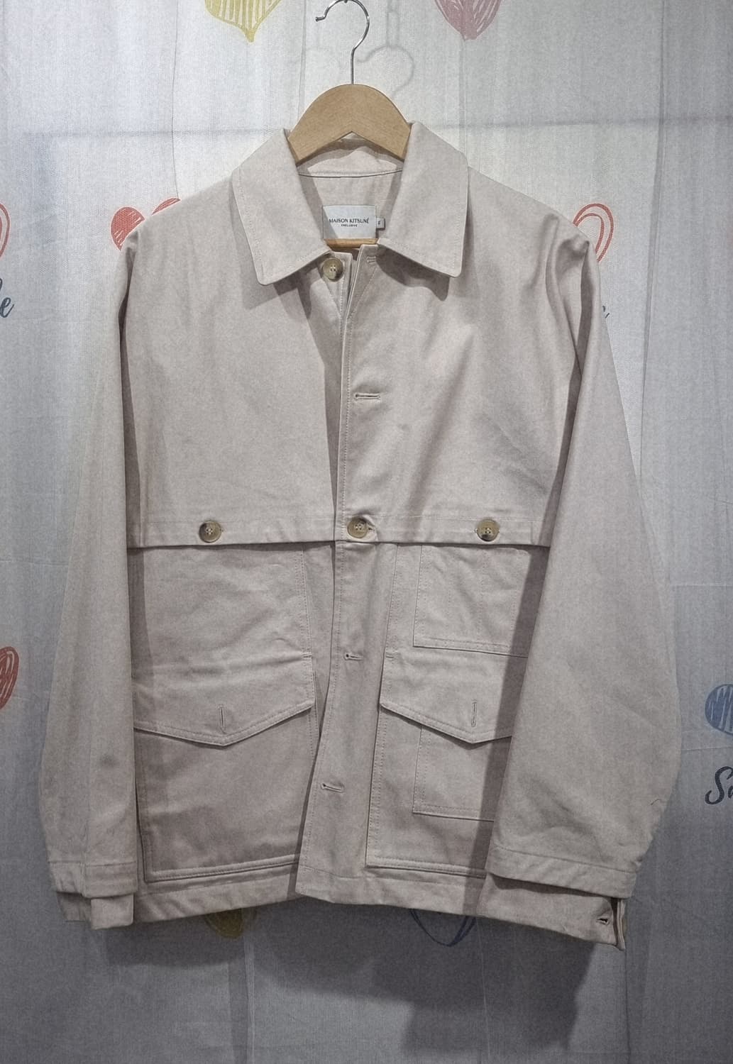 정품) 메종키츠네  코튼 자켓  상품이미지1