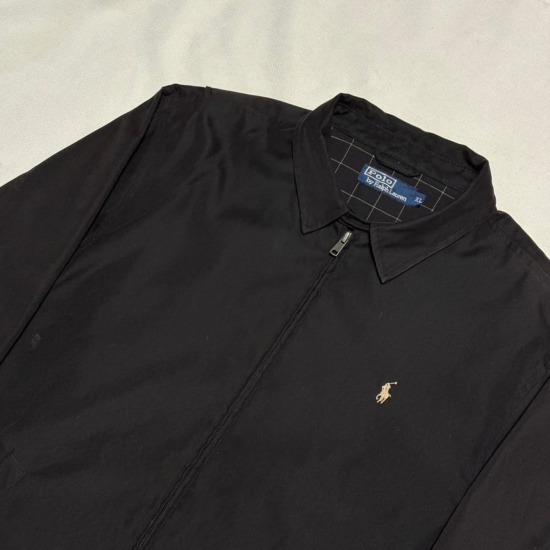 XL 폴로랄프로렌 블랙 해링턴 자켓 상품이미지1