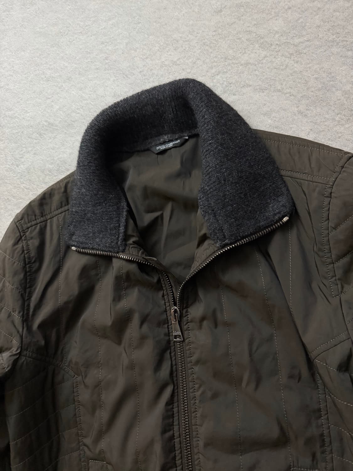 돌체앤가바나 퀄팅 블루종자켓 상품이미지4