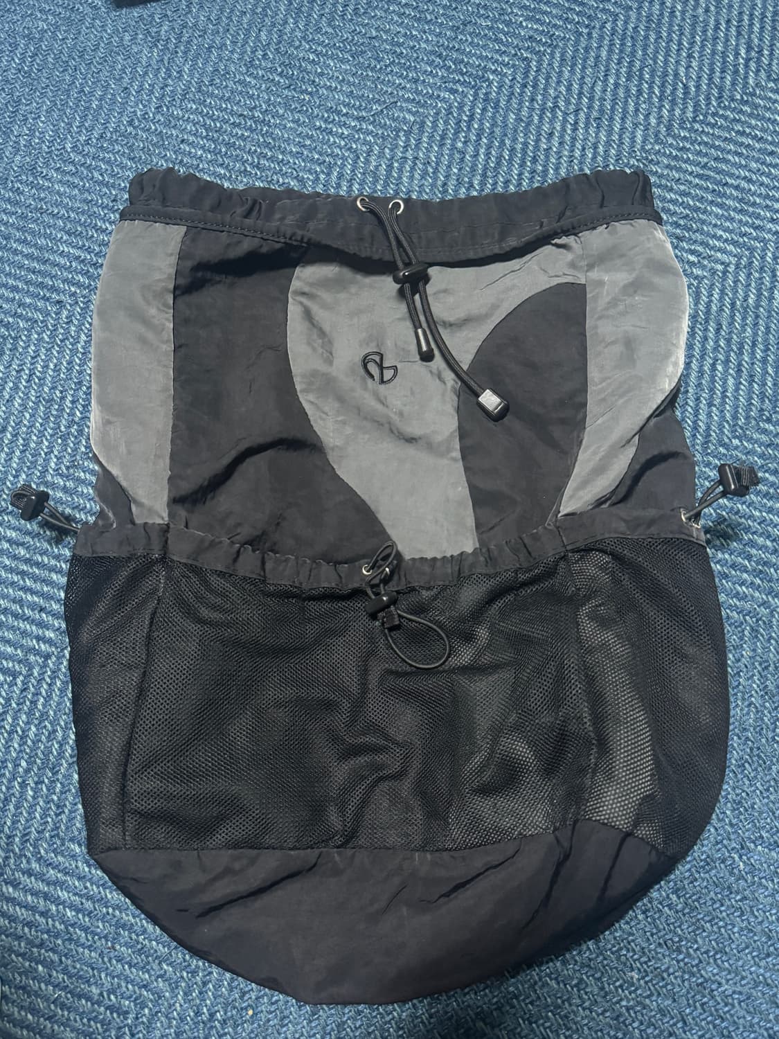 노매뉴얼 스트링백 차콜 nomanual C. B string bag 상품이미지2