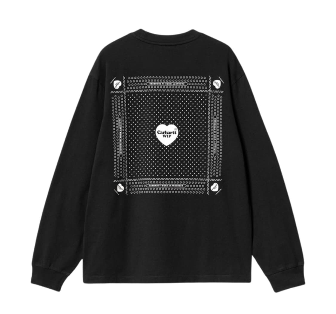 칼하트 하트 반다나 롱슬리브 상품이미지3