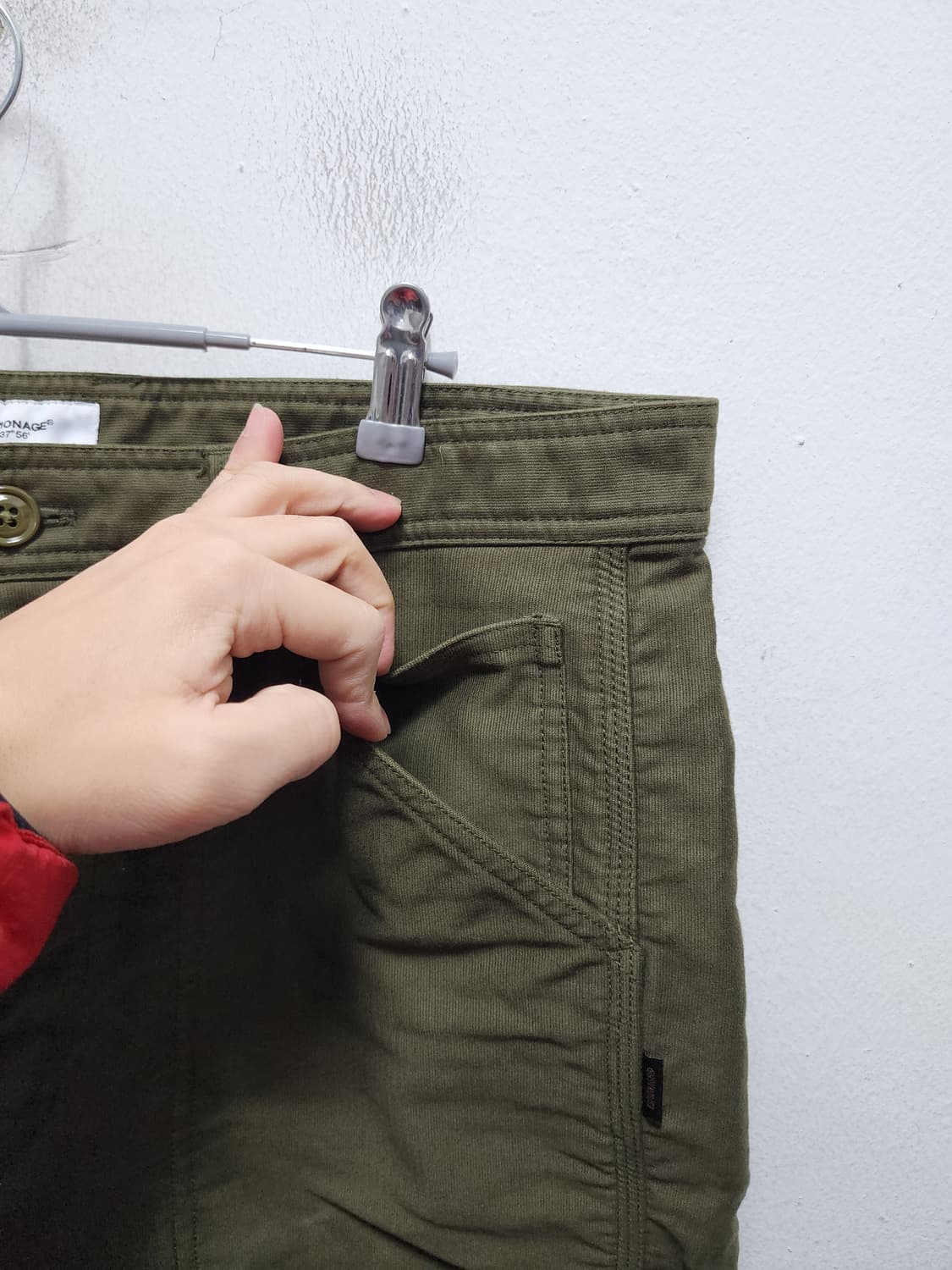 에스피오나지 퍼티그 팬츠 다크 올리브 XL 상품이미지3