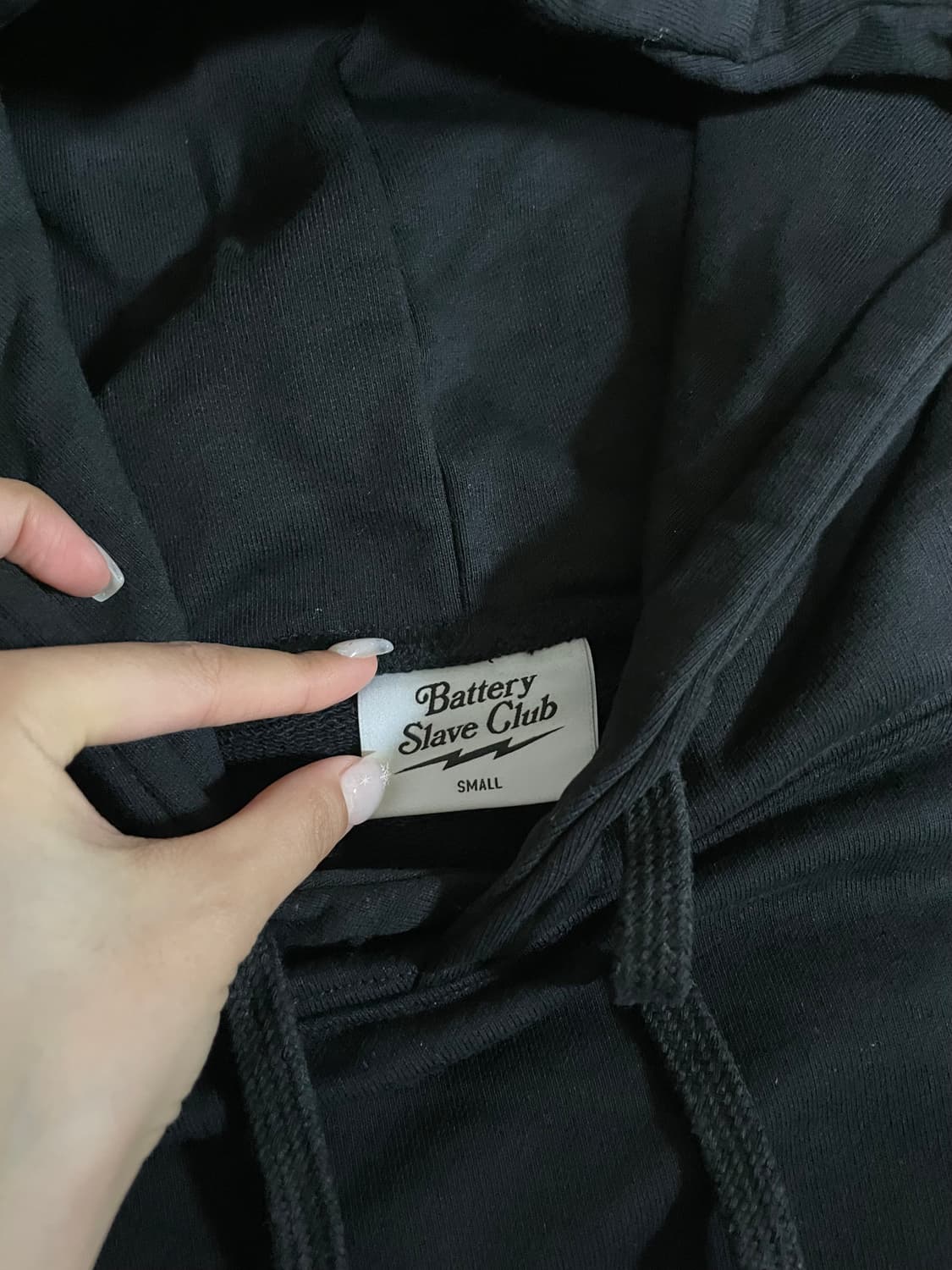 엑스트라오디너리 B.S.C 후드 블랙 S사이즈 상품이미지6