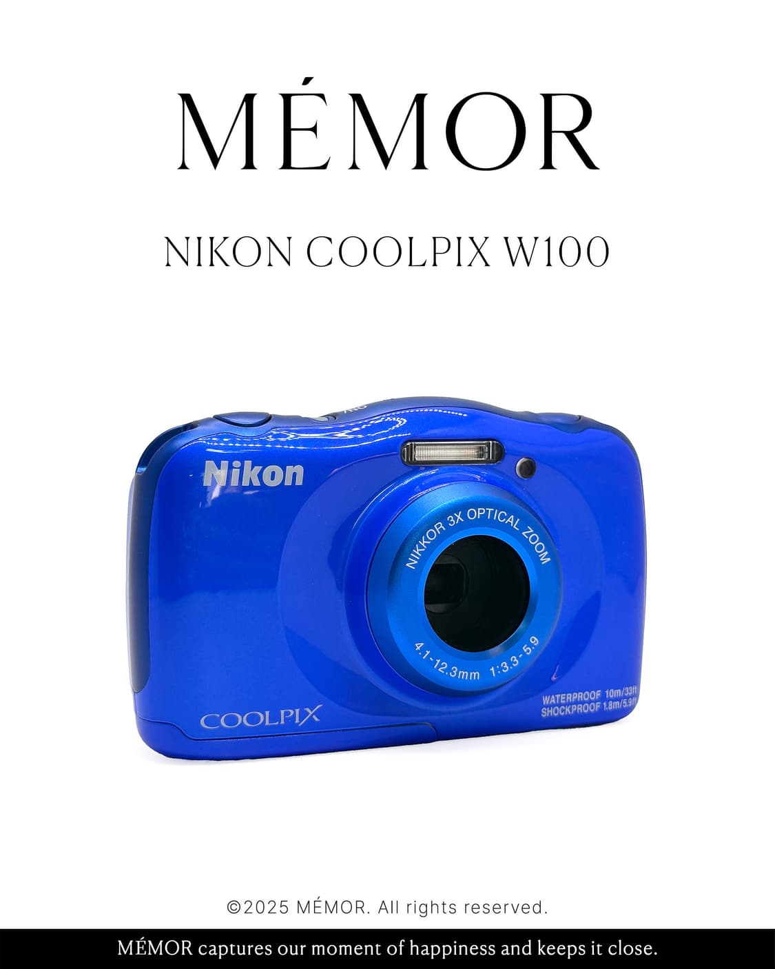 유튜버픽/박스셋민트급✨Nikon Coolpix W100 방수 빈티지디카 상품이미지2