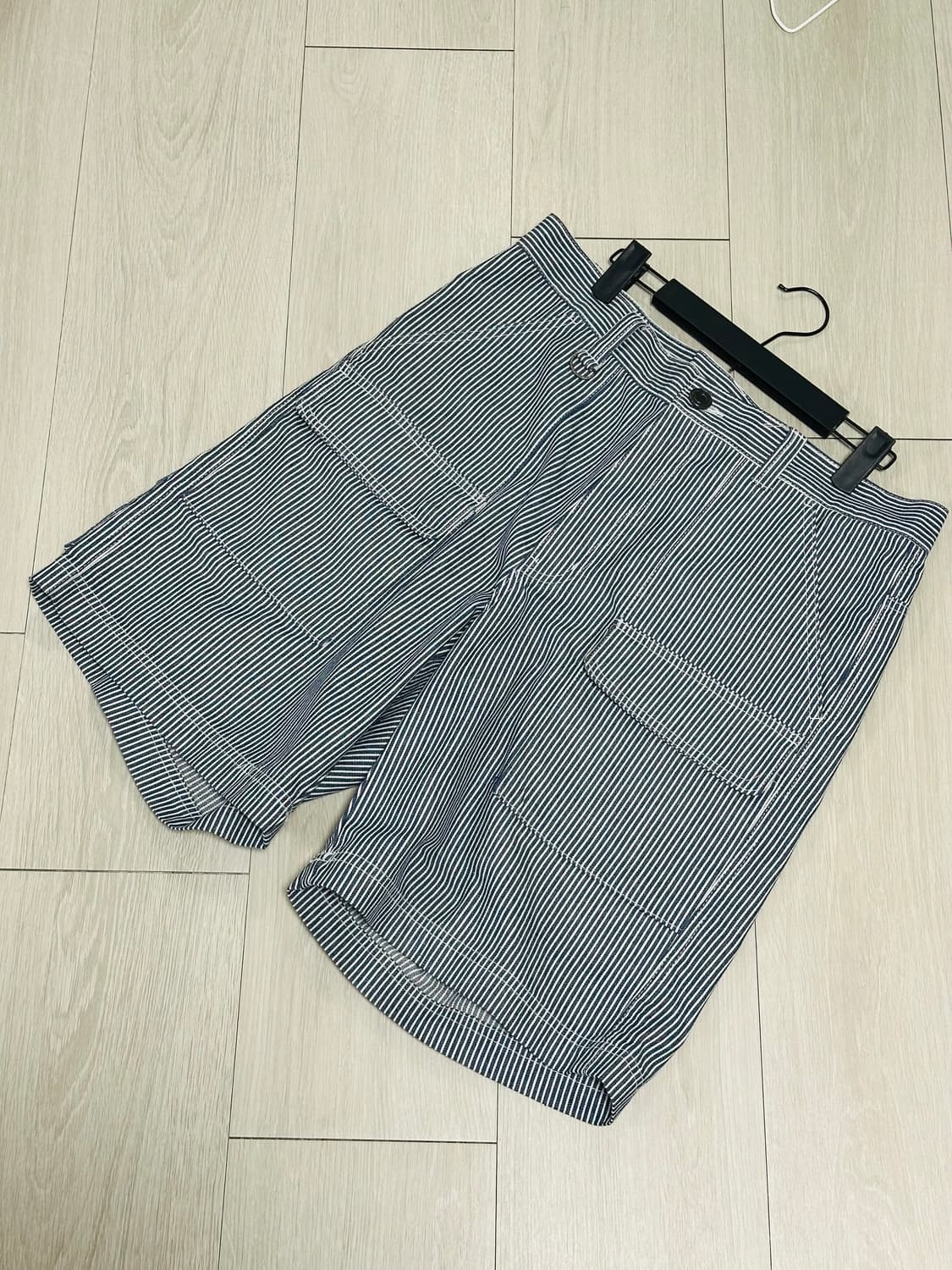 엑스트라오디너리 반바지 hickory shorts blue 상품이미지1