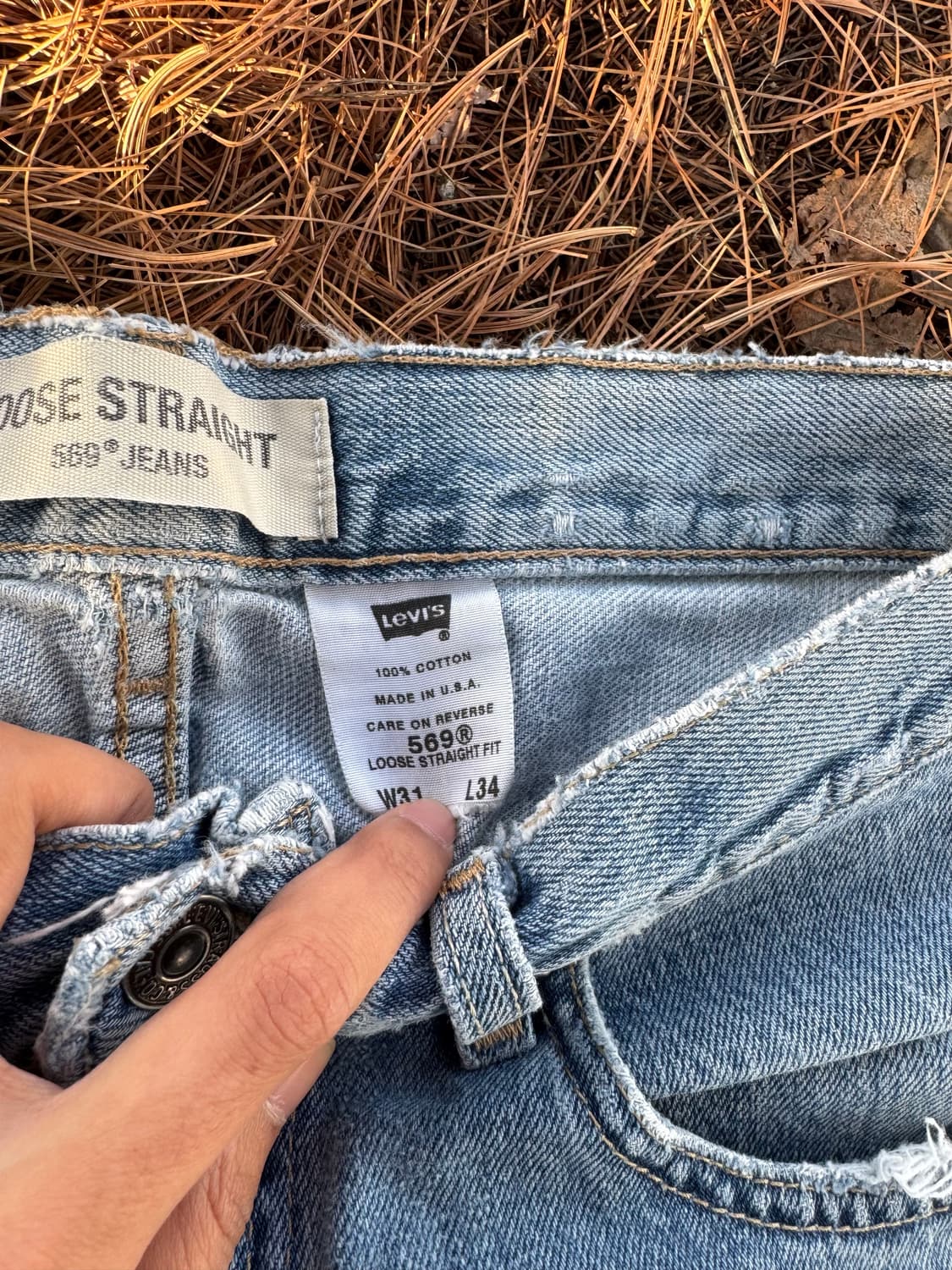 Levis 569 made in usa 상품이미지5