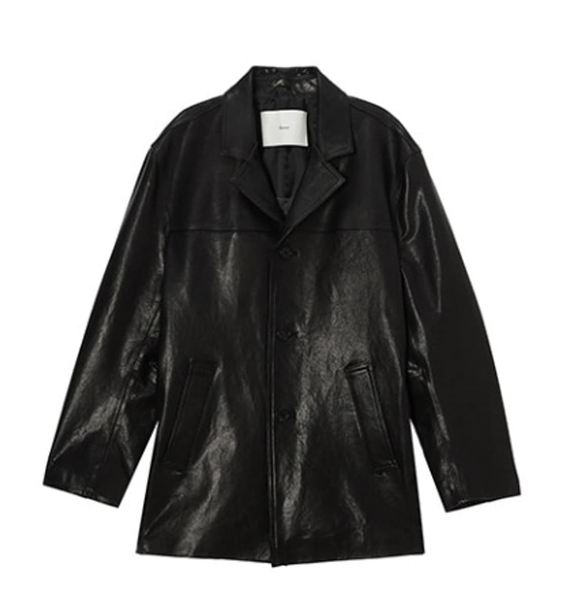 던스트 포 맨 램스킨 레더 하프자켓 상품이미지2