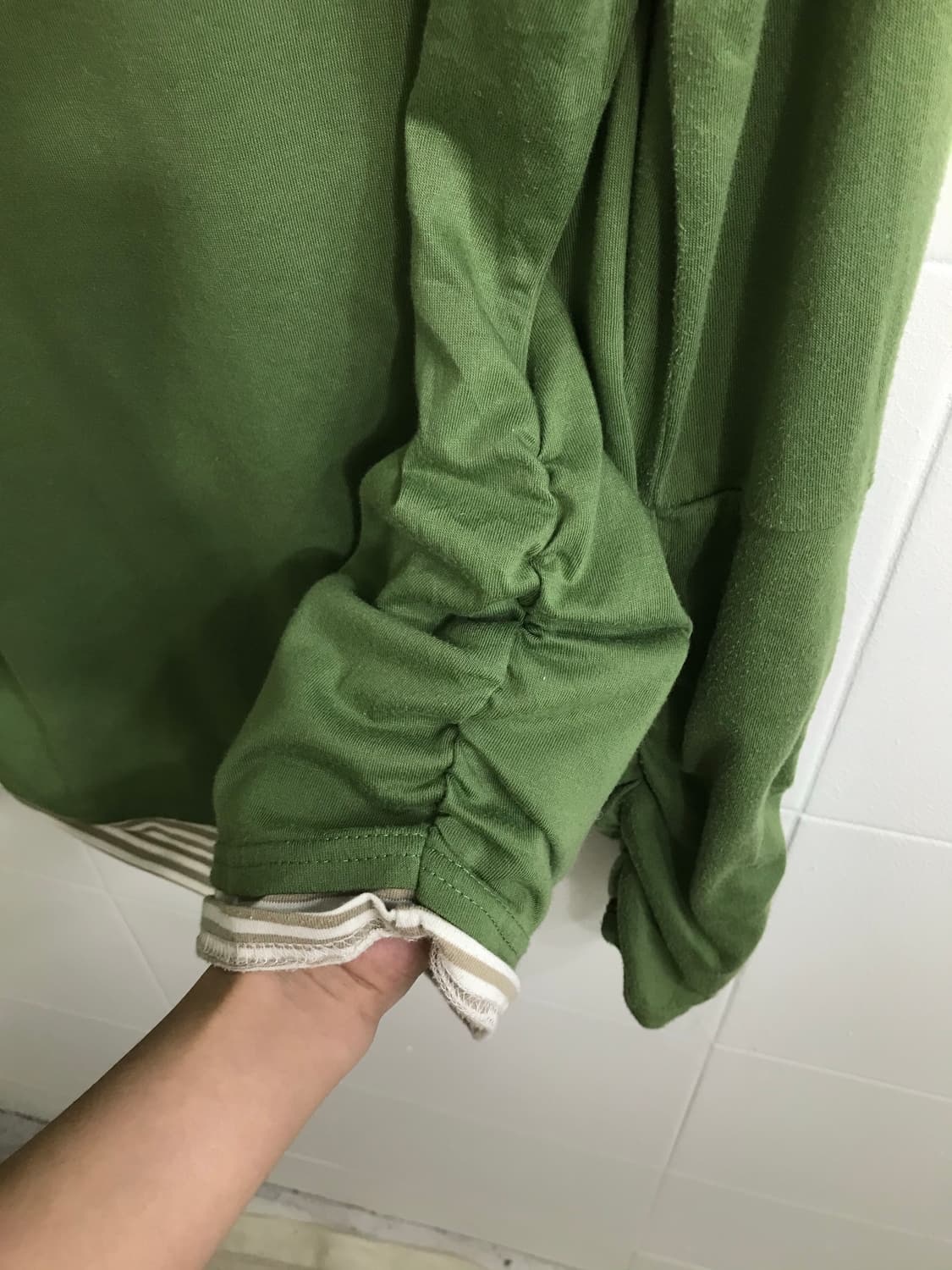 빈티지 그린 너드 니혼진 후드집업 코디 세트 상품이미지8